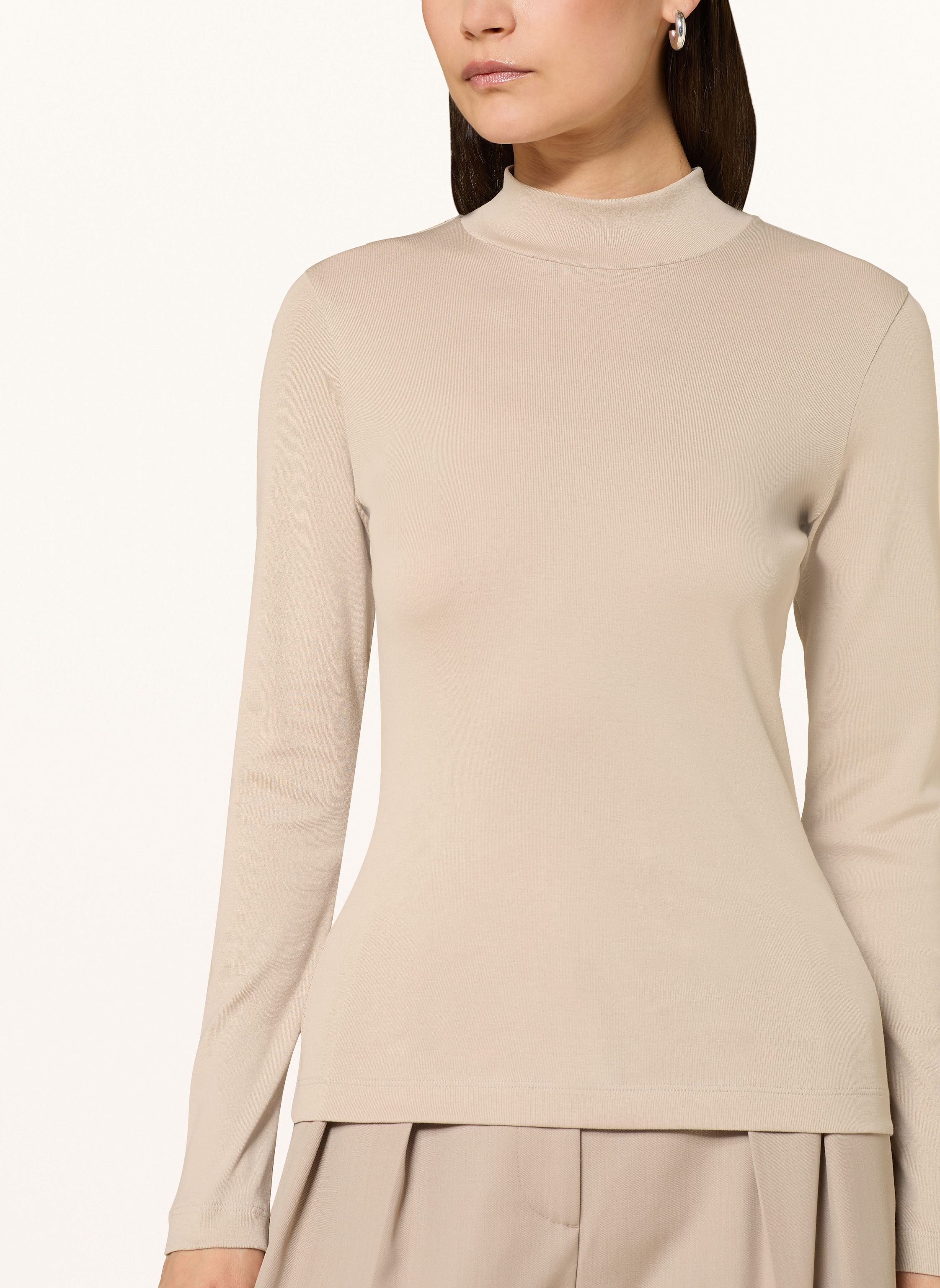 Thumbnail - Stefan Brandt Longsleeve Elisa Turtle La Fr 30 beige