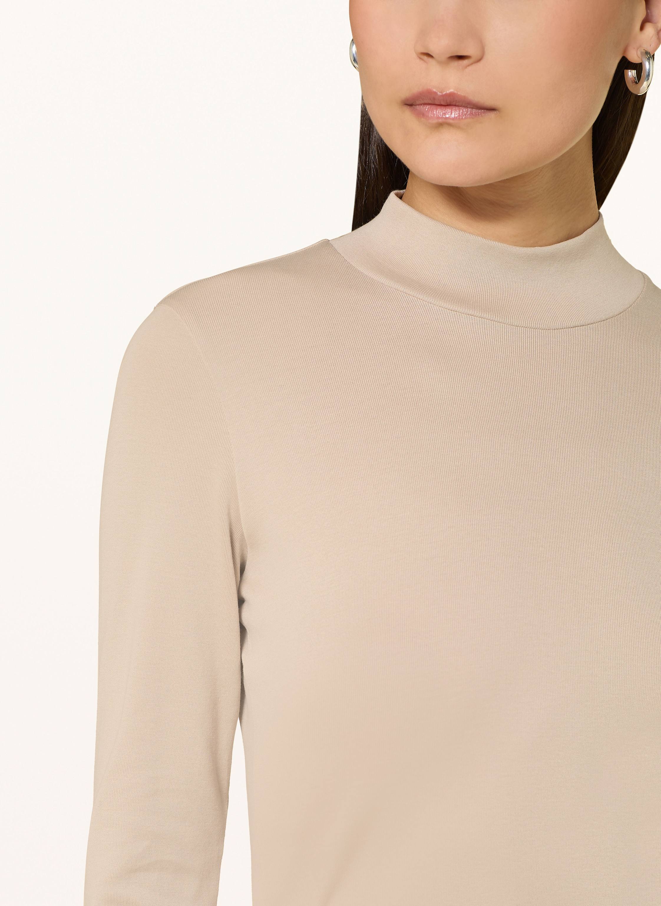 Thumbnail - Stefan Brandt Longsleeve Elisa Turtle La Fr 30 beige