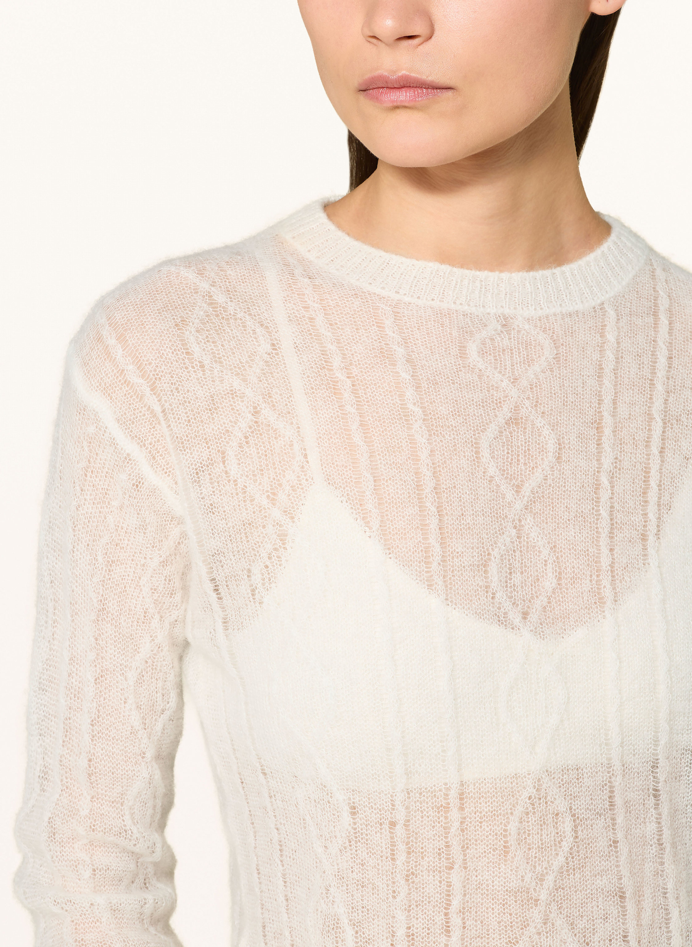 Thumbnail - By Aylin Koenig Pullover Stine Mit Alpaka weiss