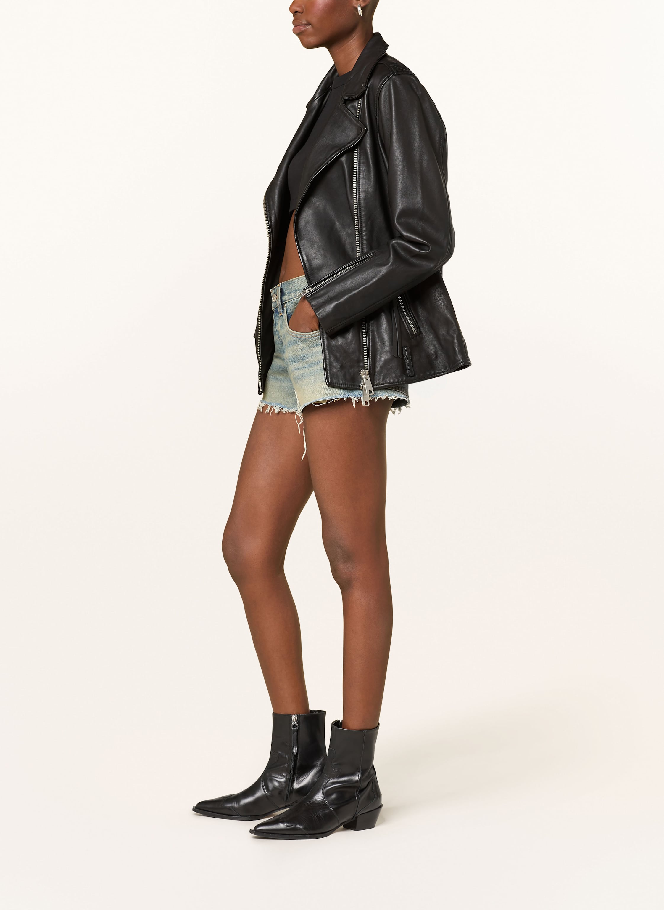 Thumbnail - Eb Denim Jeansshorts blau