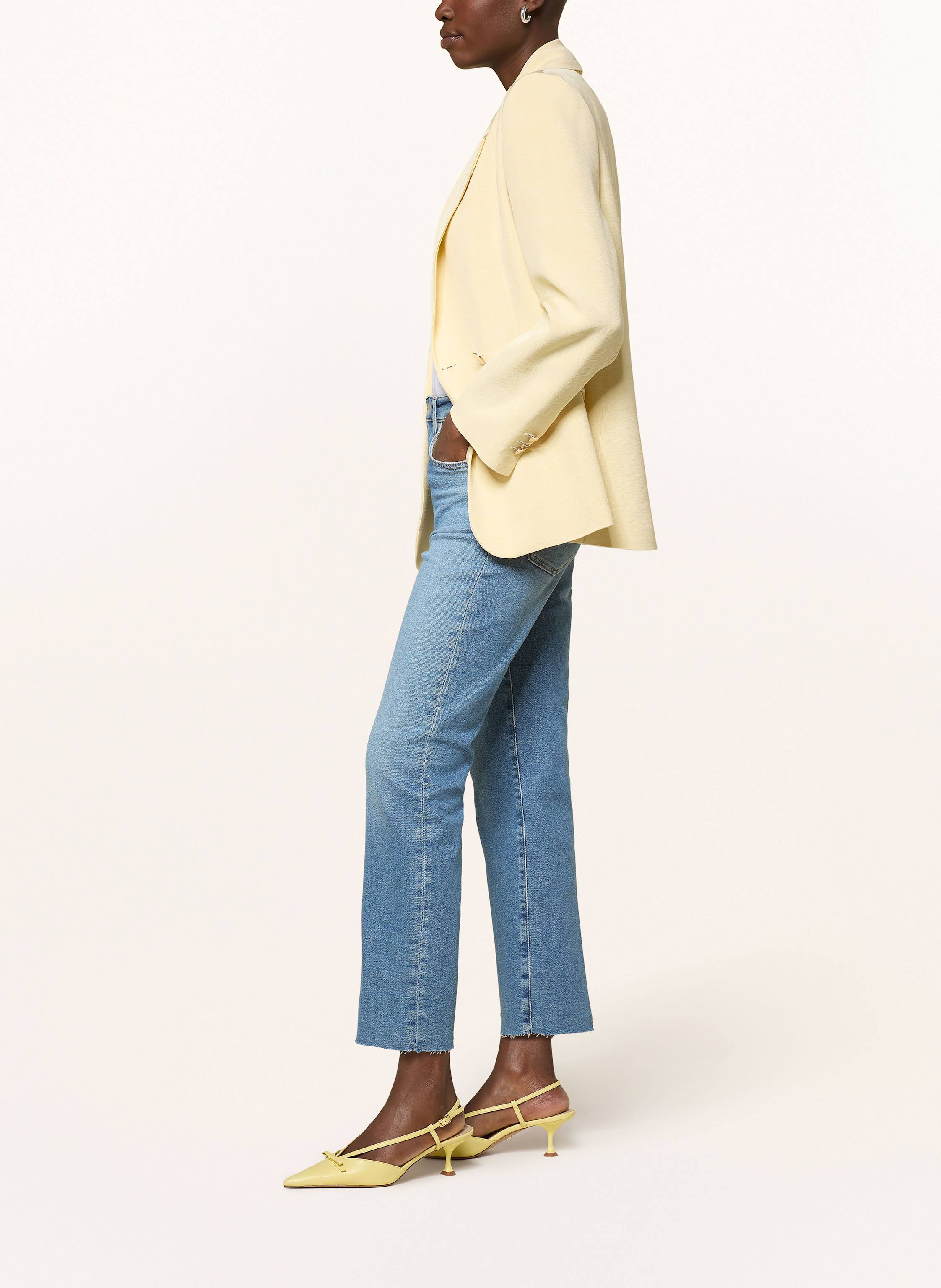 Thumbnail - 7 For All Mankind Straight Jeans Calie Straight Ankle blau