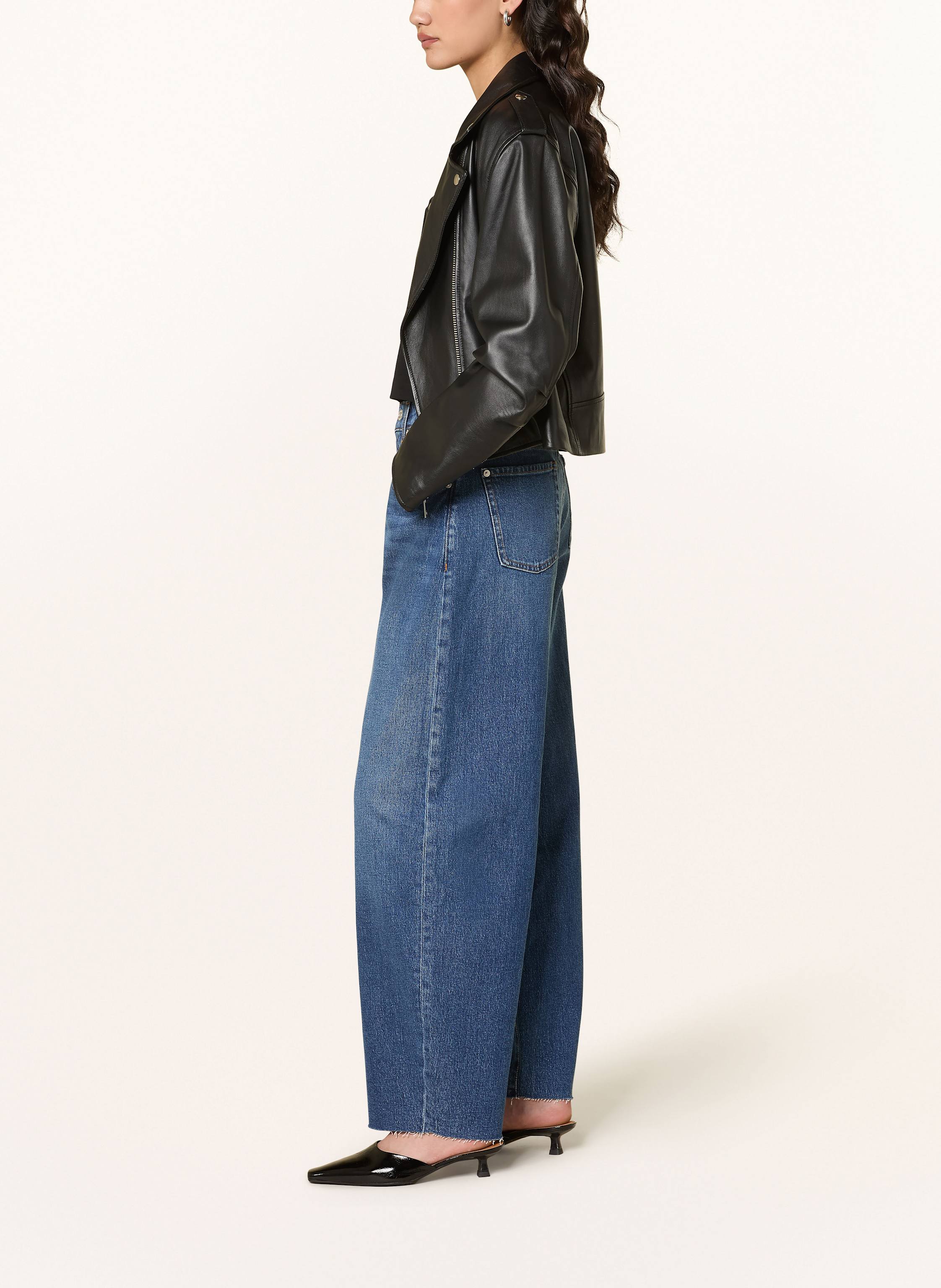 Thumbnail - 7 For All Mankind Barrel Jeans Bonnie Curvilinear blau