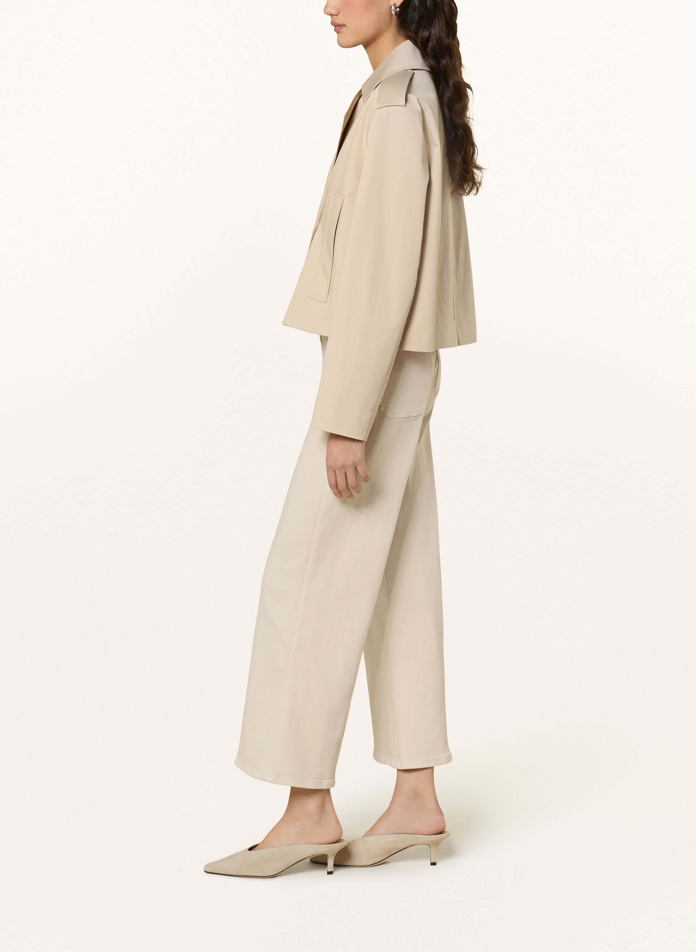 Thumbnail - 7 For All Mankind Flared Jeans Ultra High Rise Cropped Jo weiss