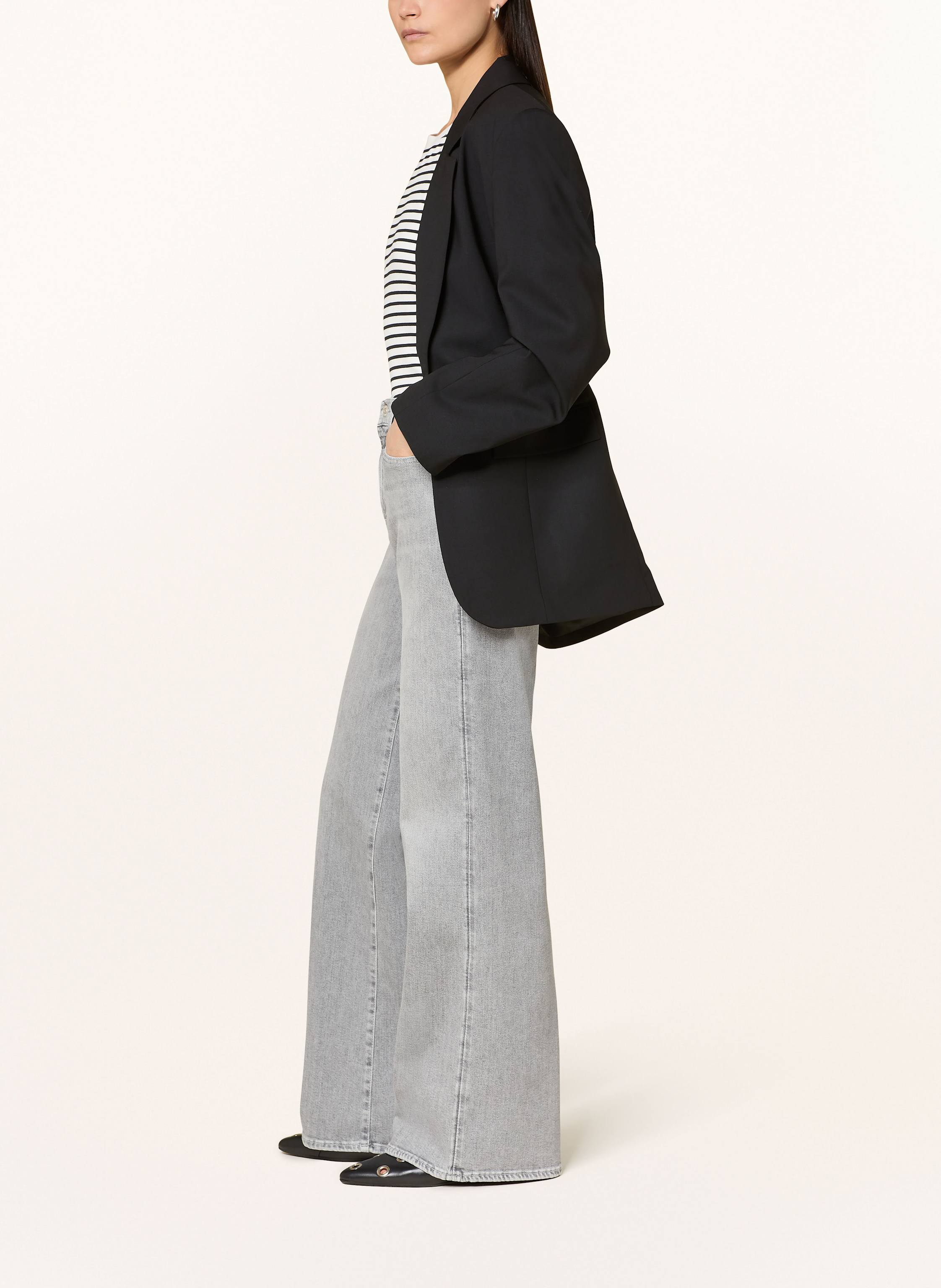 Thumbnail - 7 For All Mankind Flared Jeans Lotta blau