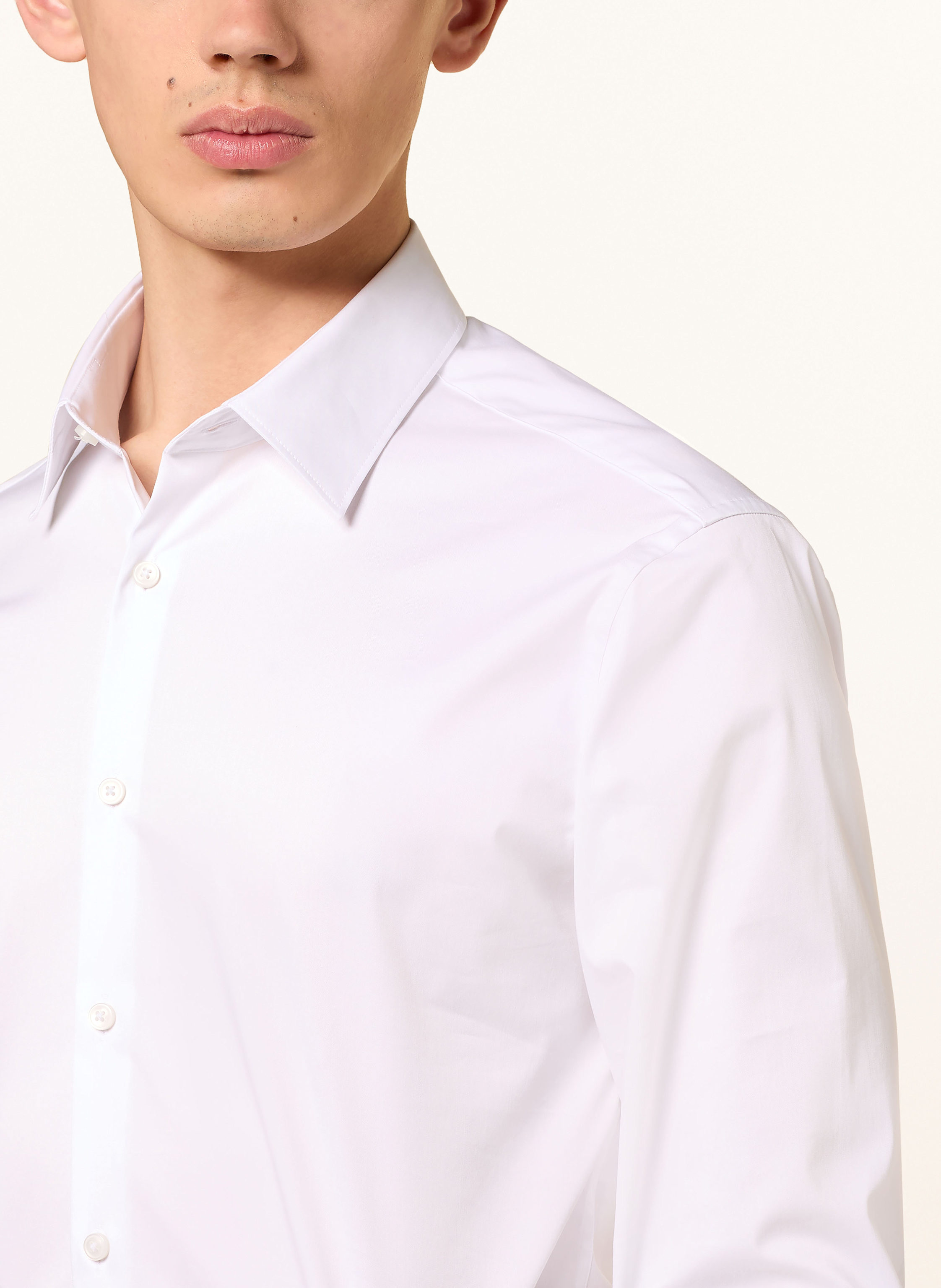 Thumbnail - Paul Hemd Extra Slim Fit weiss