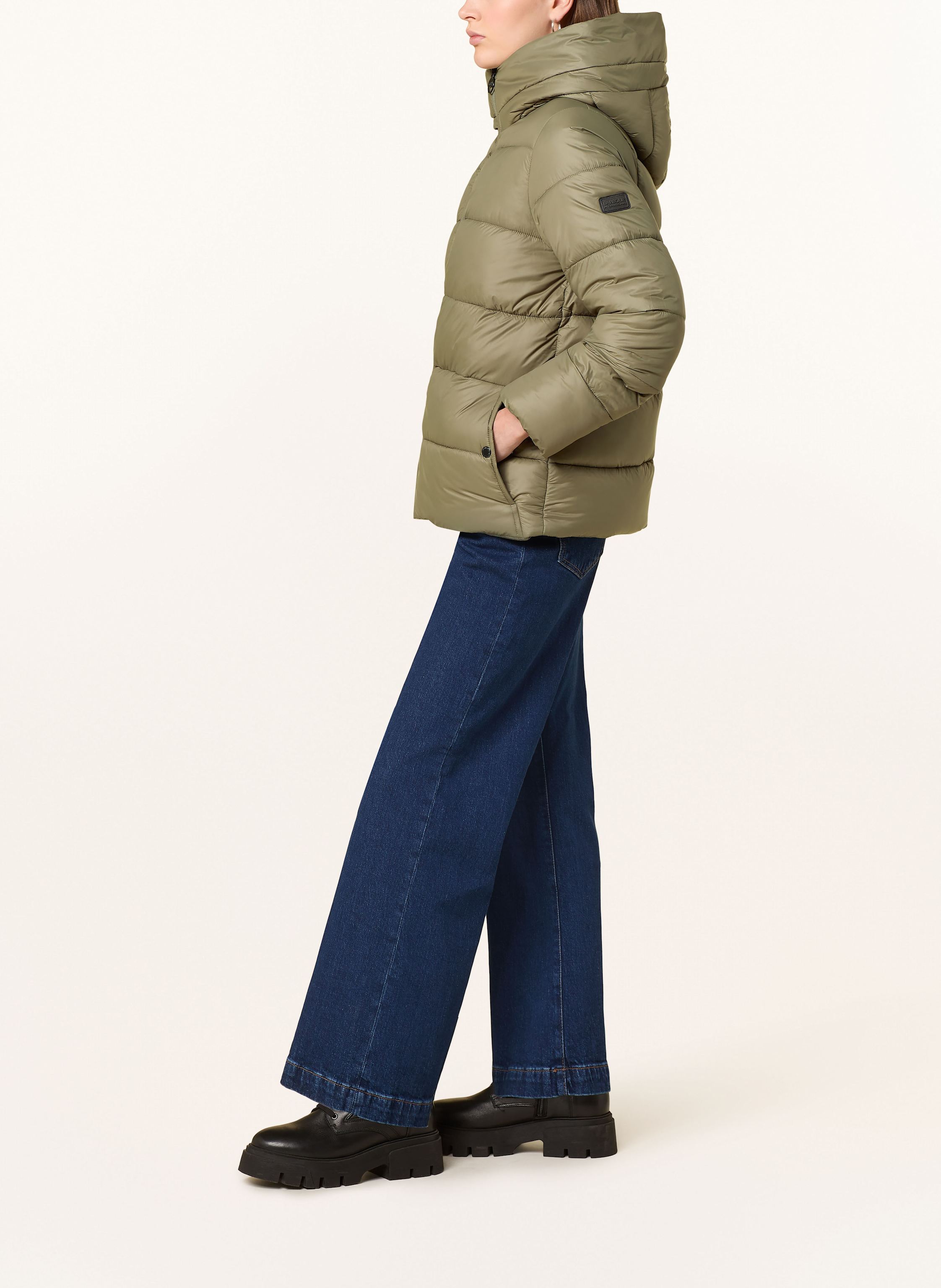 Thumbnail - Barbour International Steppjacke Olivios gruen