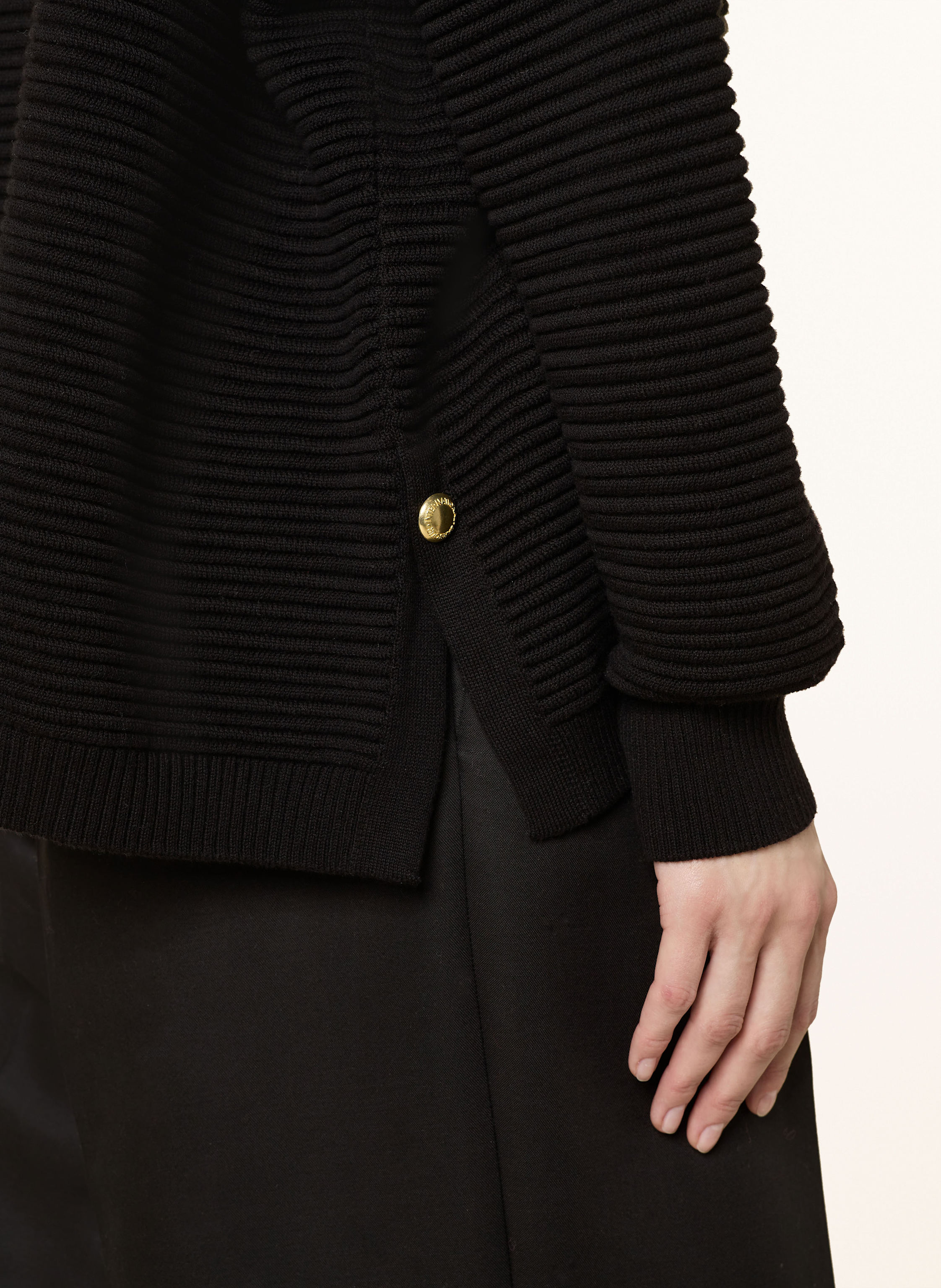 Thumbnail - Barbour International Oversized-Pullover Kaia schwarz