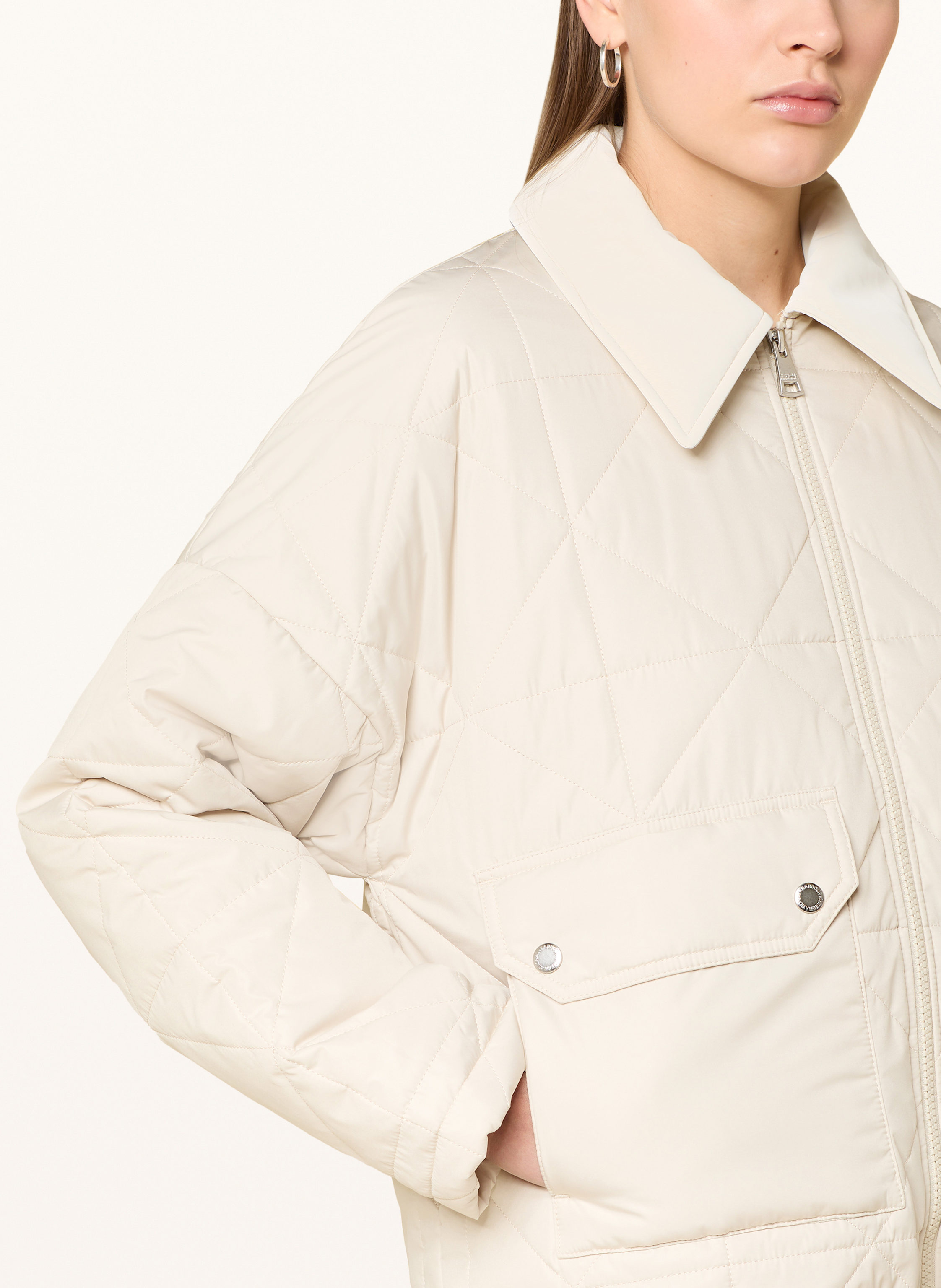 Thumbnail - Barbour International Steppjacke Juliana weiss