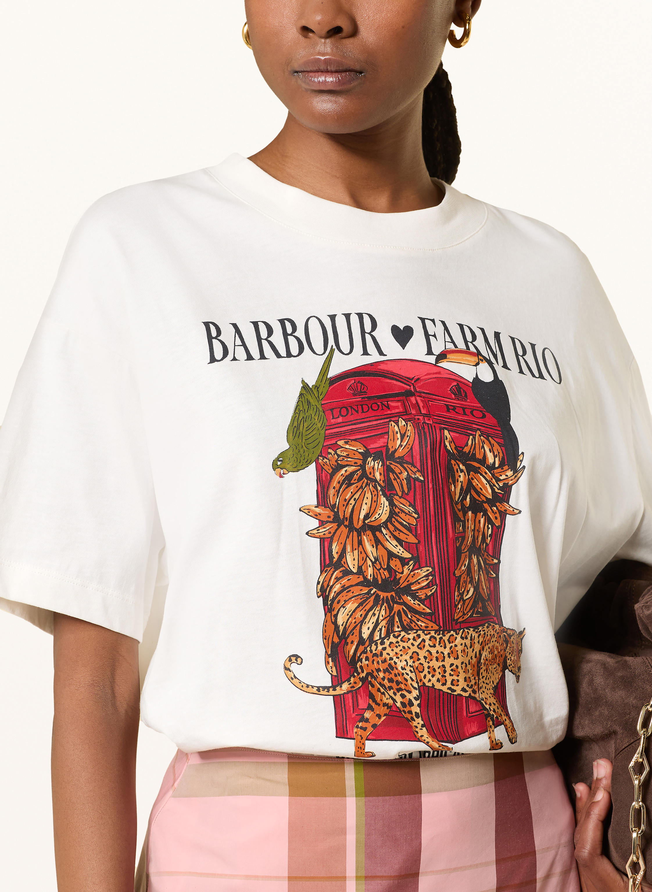 Thumbnail - Barbour T-Shirt Maria Clara weiss