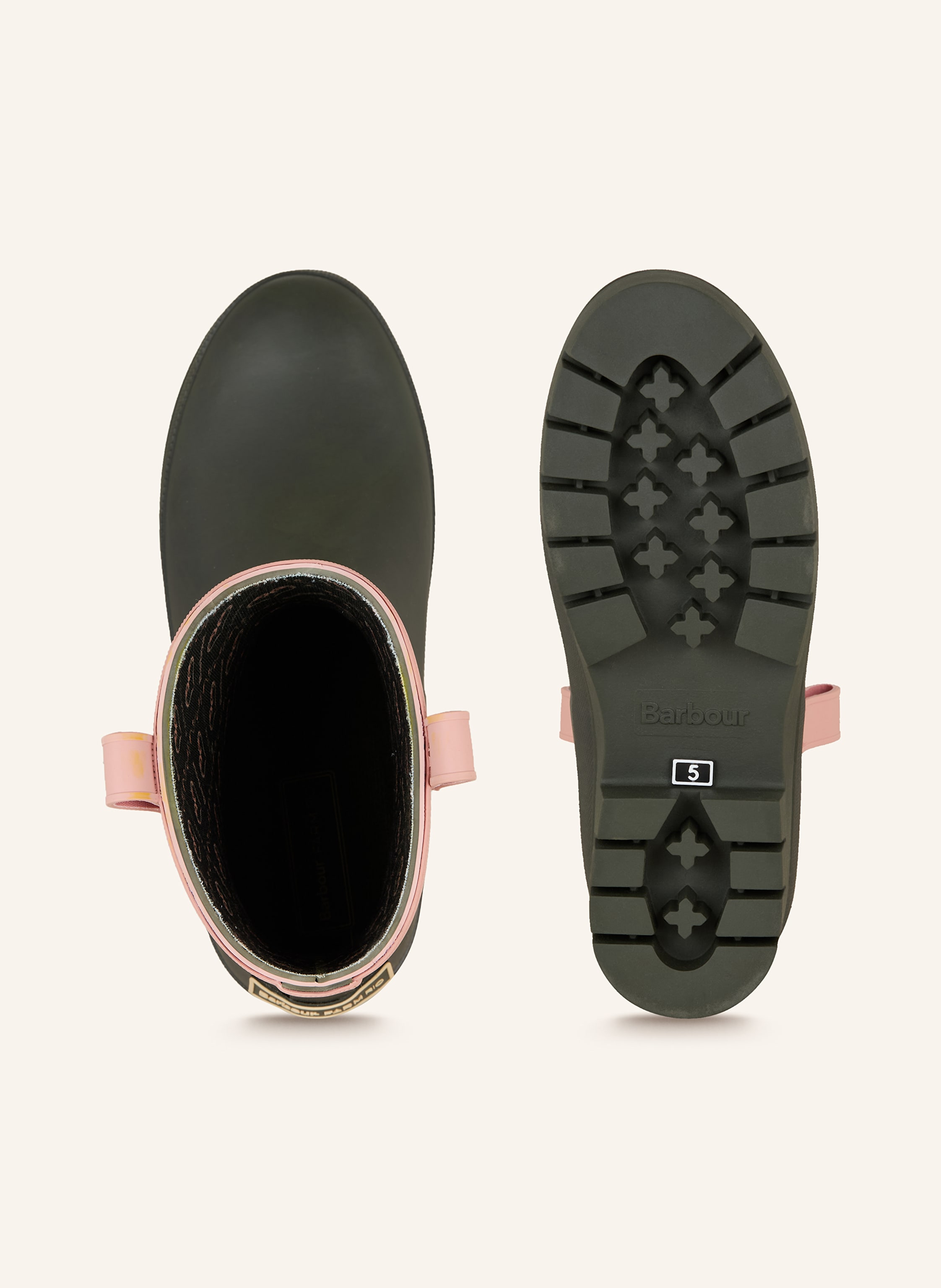 Thumbnail - Barbour Gummistiefel Thais Welly gruen