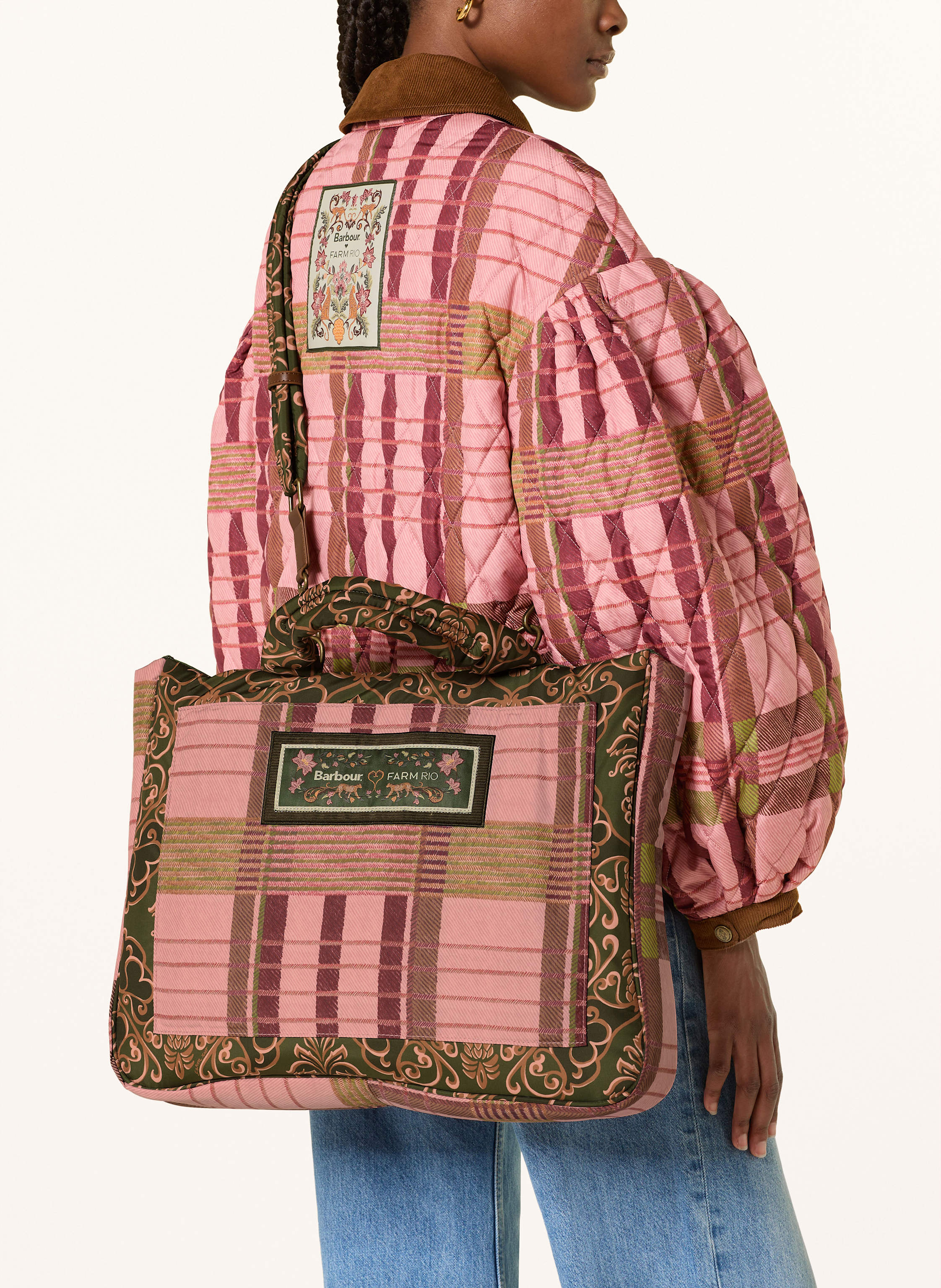 Thumbnail - Barbour Shopper Maria rosa