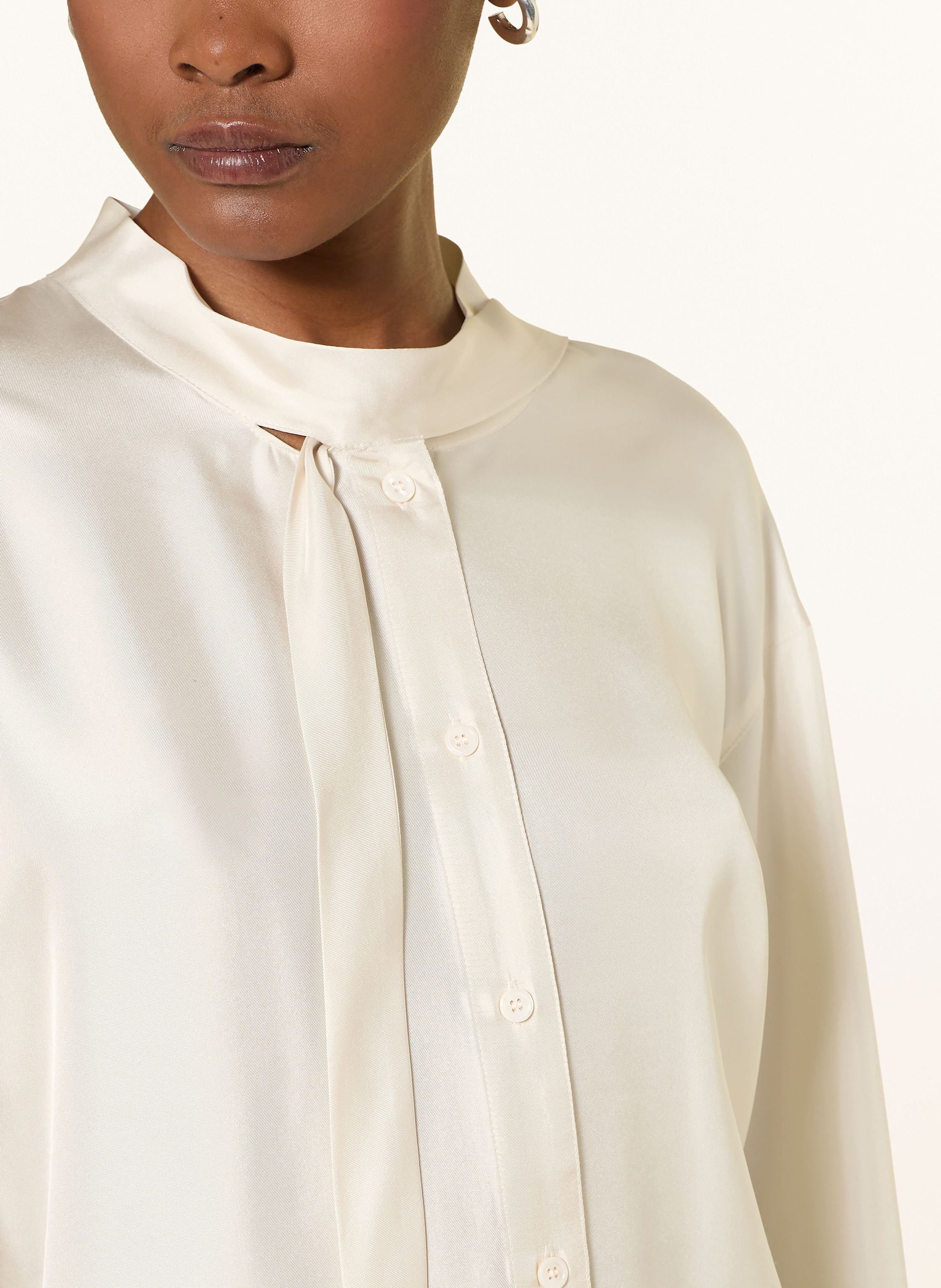 Thumbnail - Mrs & Hugs Schluppenbluse Aus Seide beige