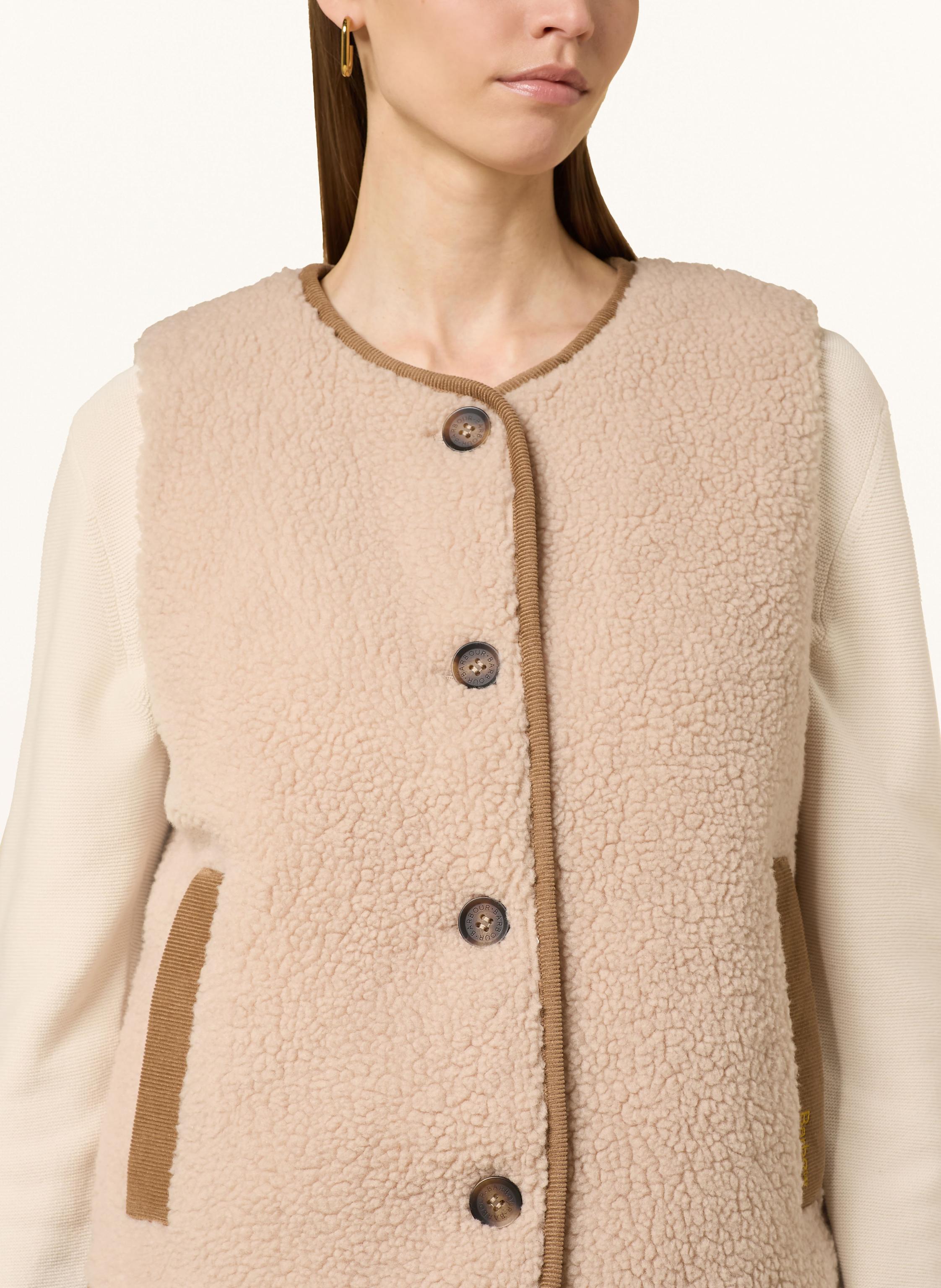 Thumbnail - Barbour Teddyfell-Weste Luciana beige