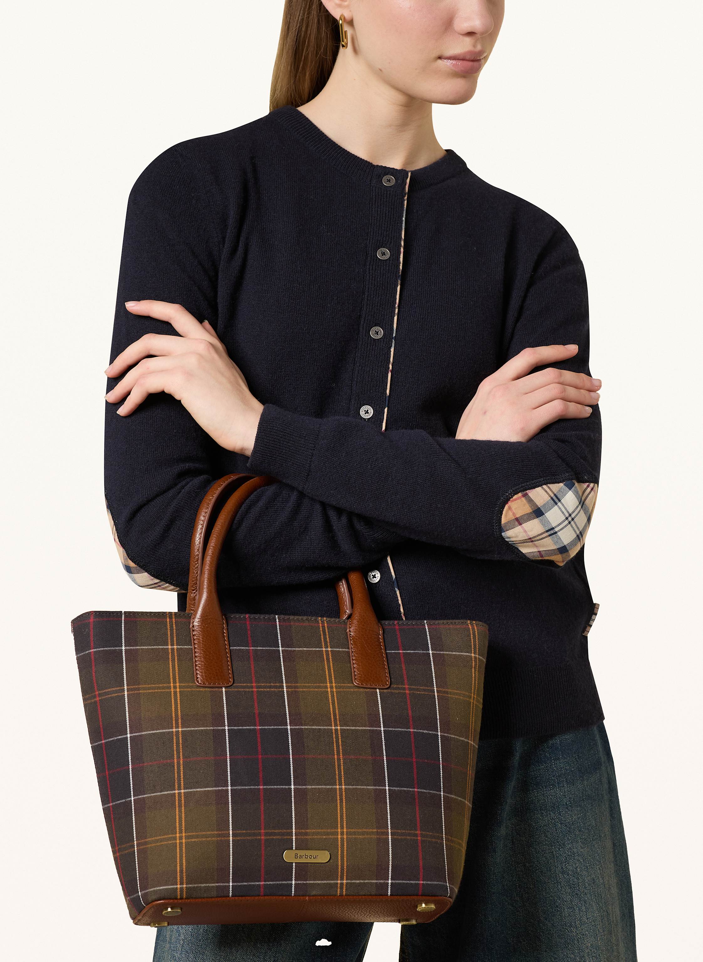 Thumbnail - Barbour Umhängetasche Birch gruen