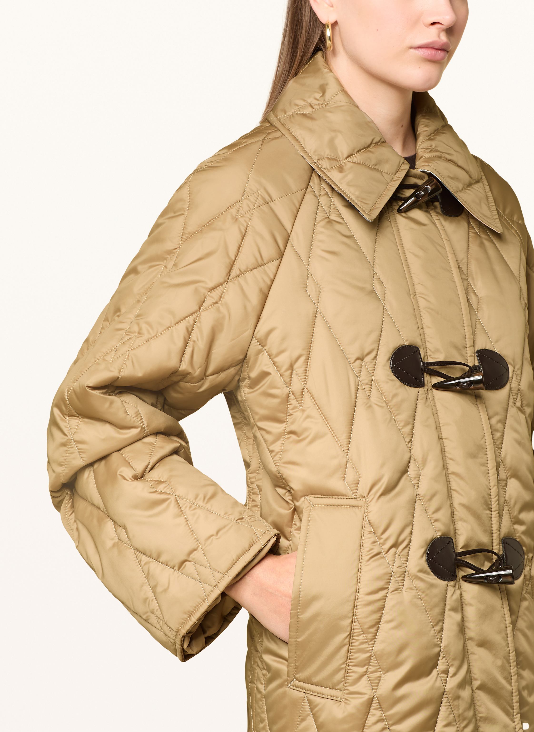 Thumbnail - Barbour Steppmantel Cosette beige