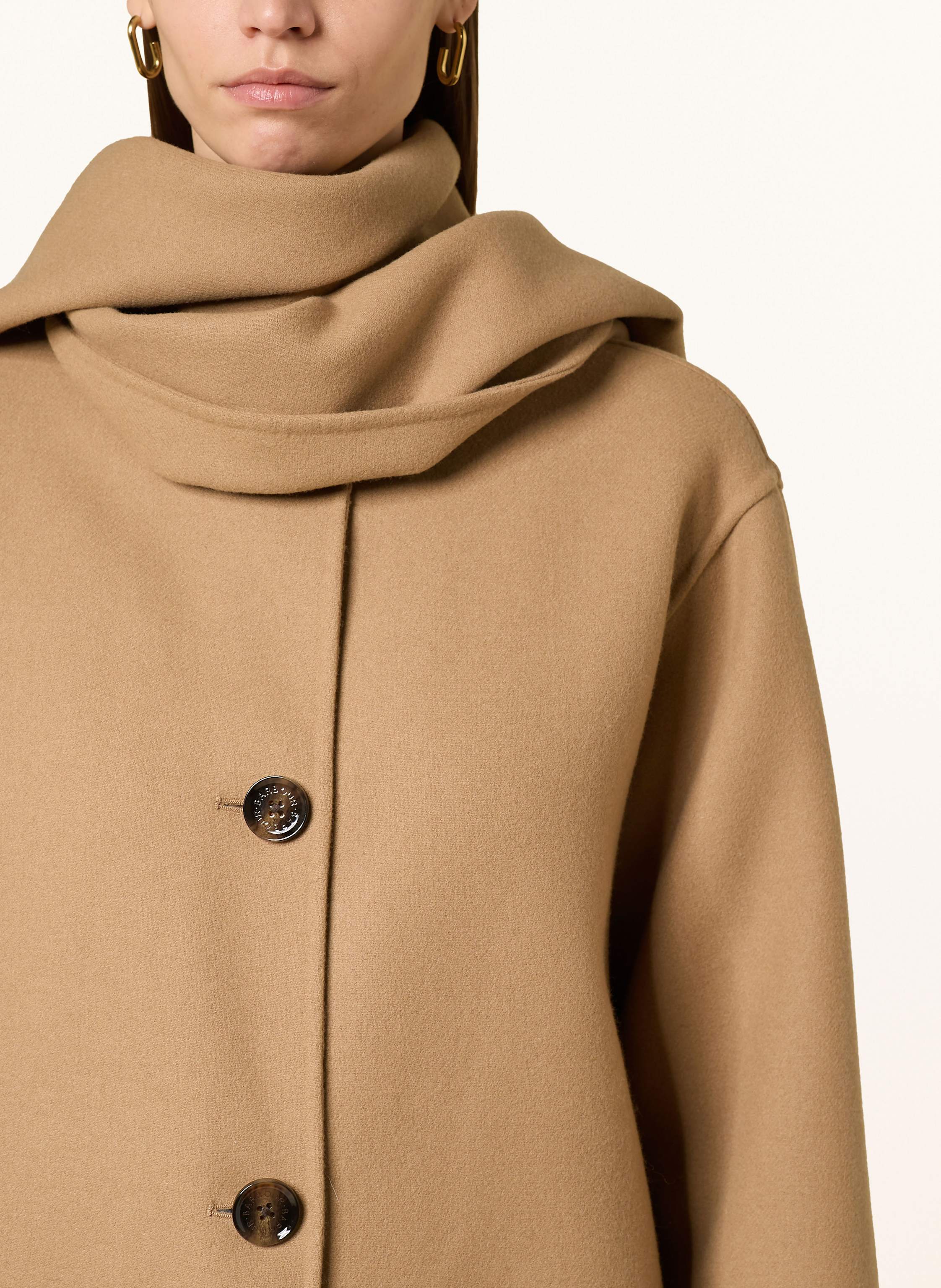 Thumbnail - Barbour Wollmantel Clementine beige