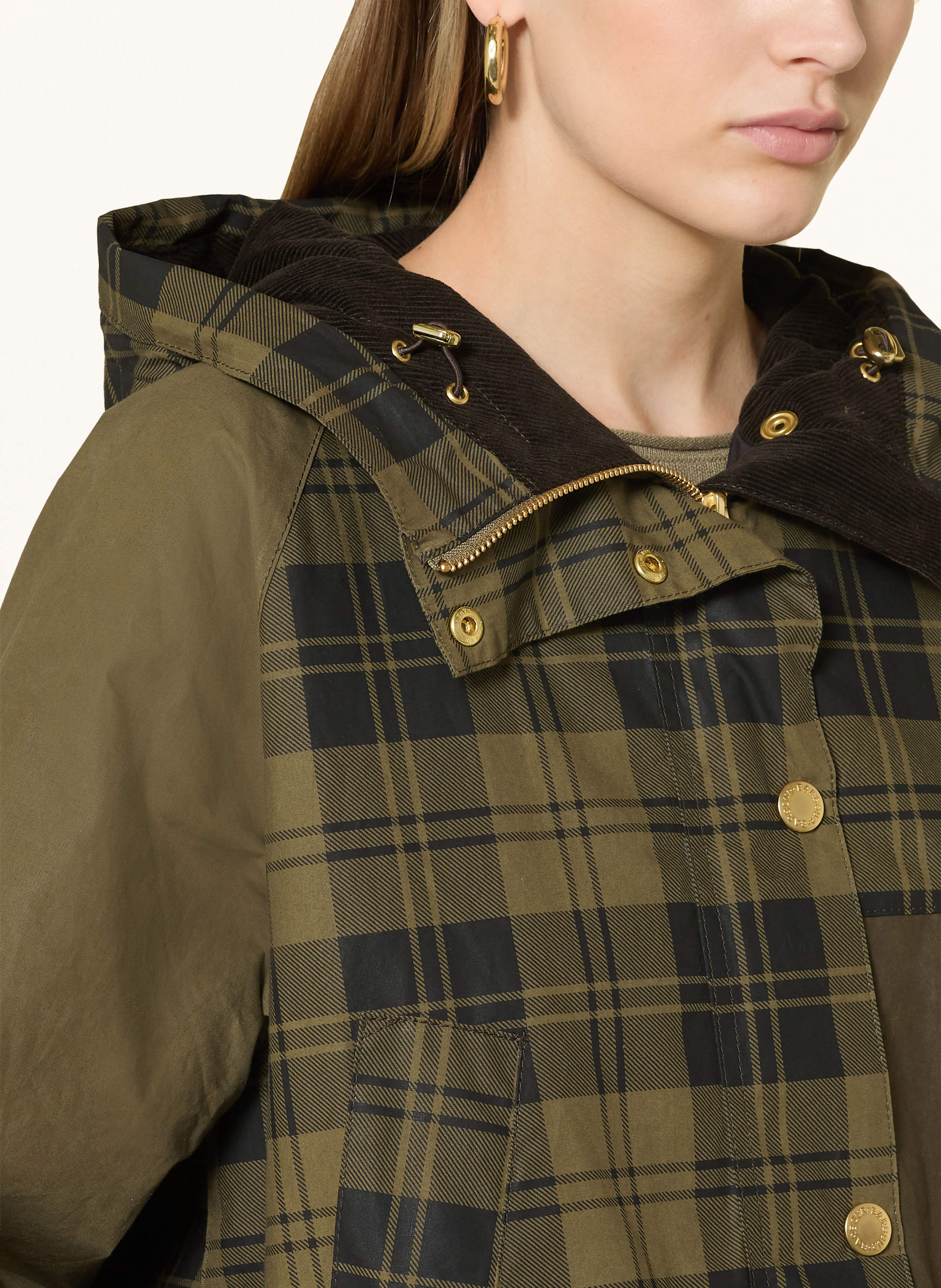 Thumbnail - Barbour Parka Shelley gruen