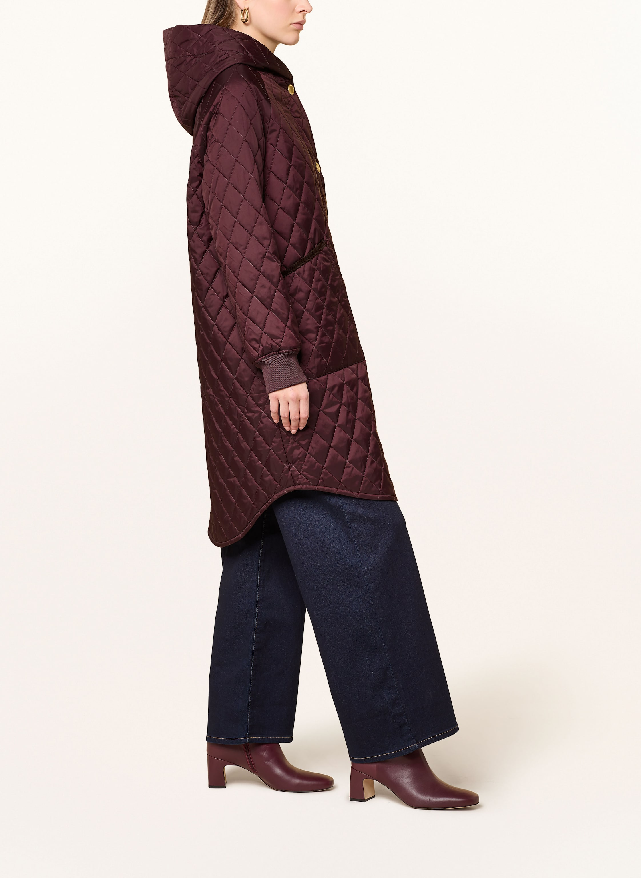 Thumbnail - Barbour Steppmantel Hilary lila