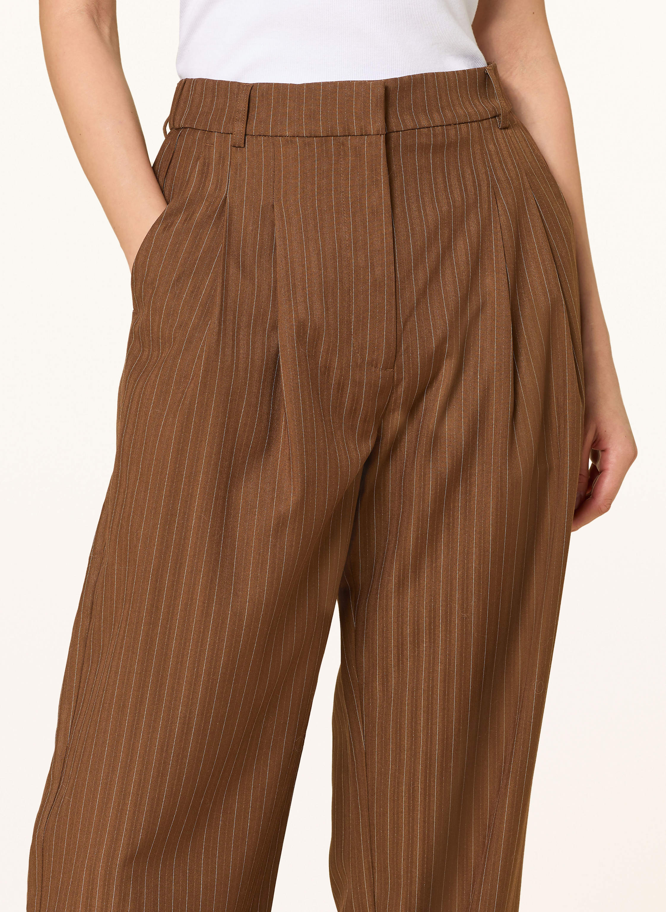 Thumbnail - Mrs & Hugs Marlenehose braun