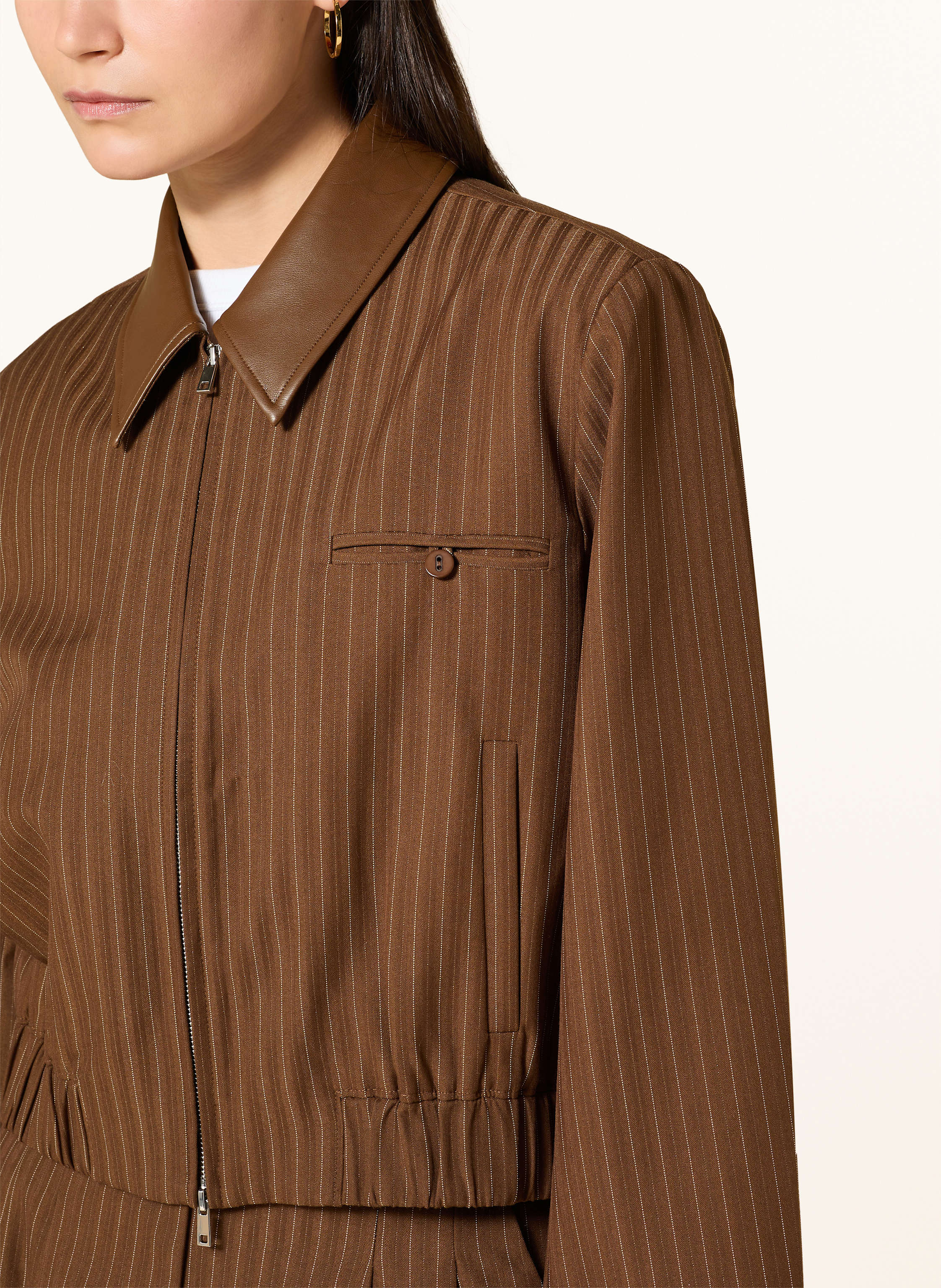 Thumbnail - Mrs & Hugs Blouson braun