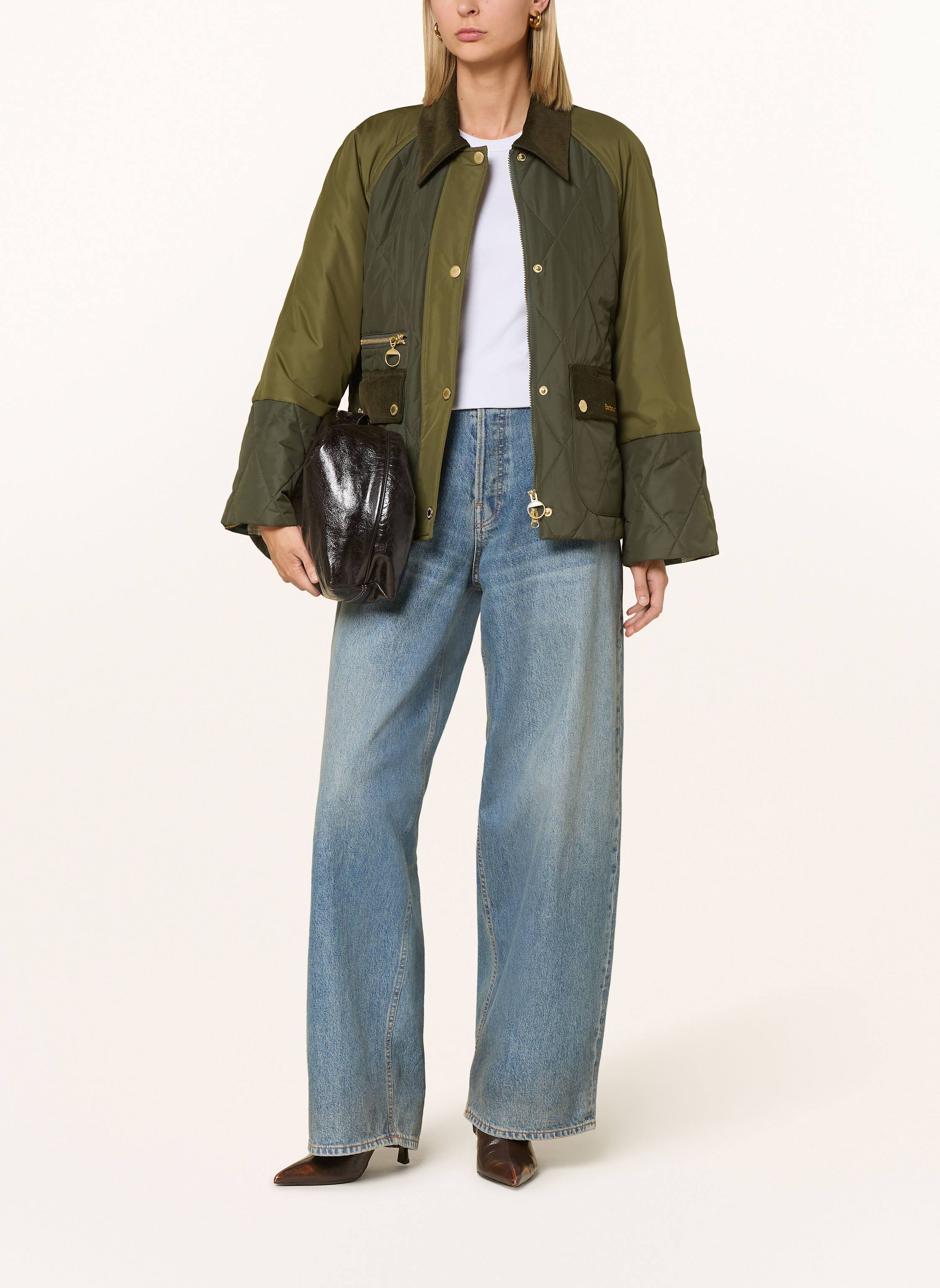 Thumbnail - Barbour Steppjacke Martha gruen