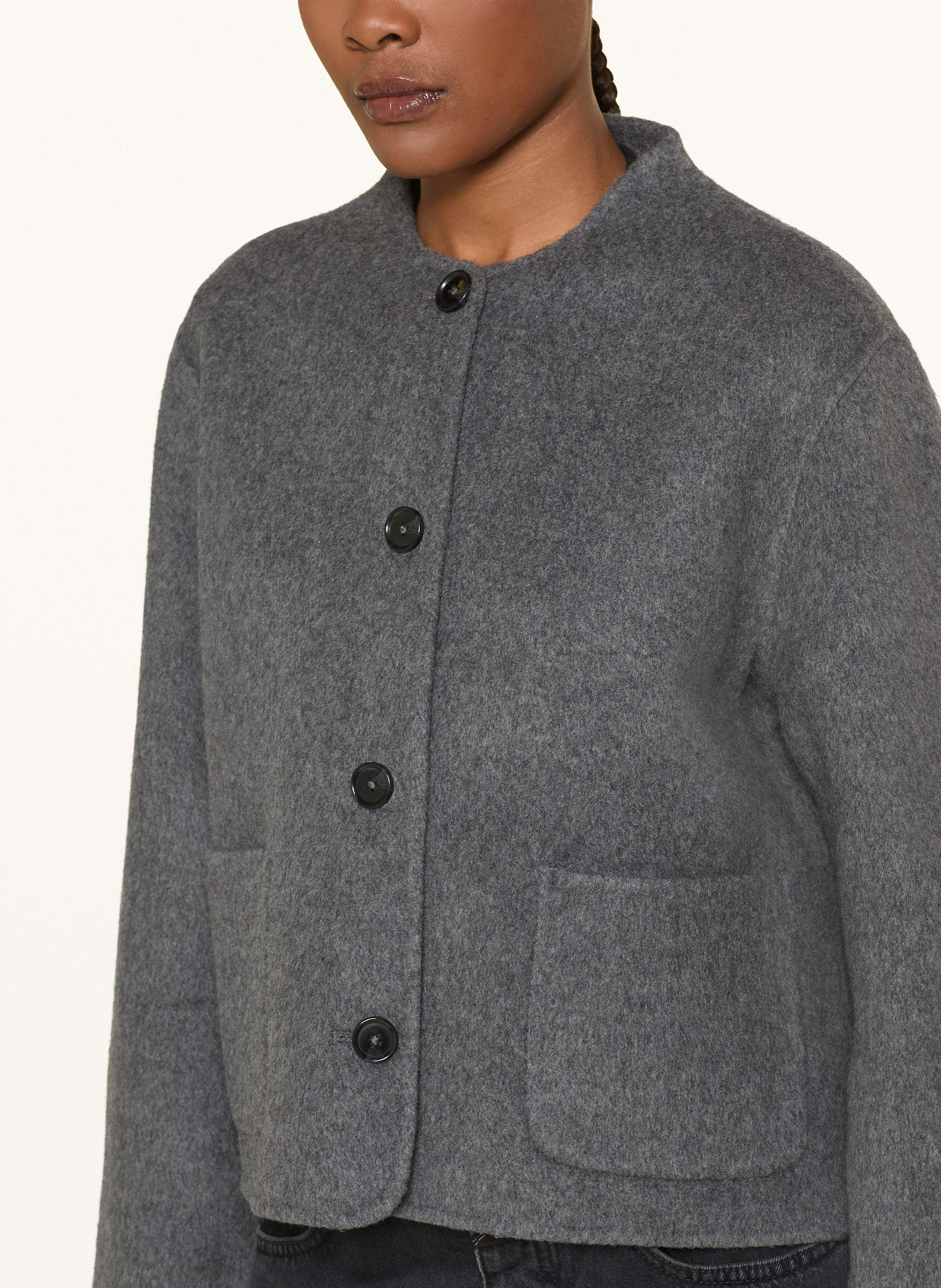 Thumbnail - Mrs & Hugs Kastenjacke grau