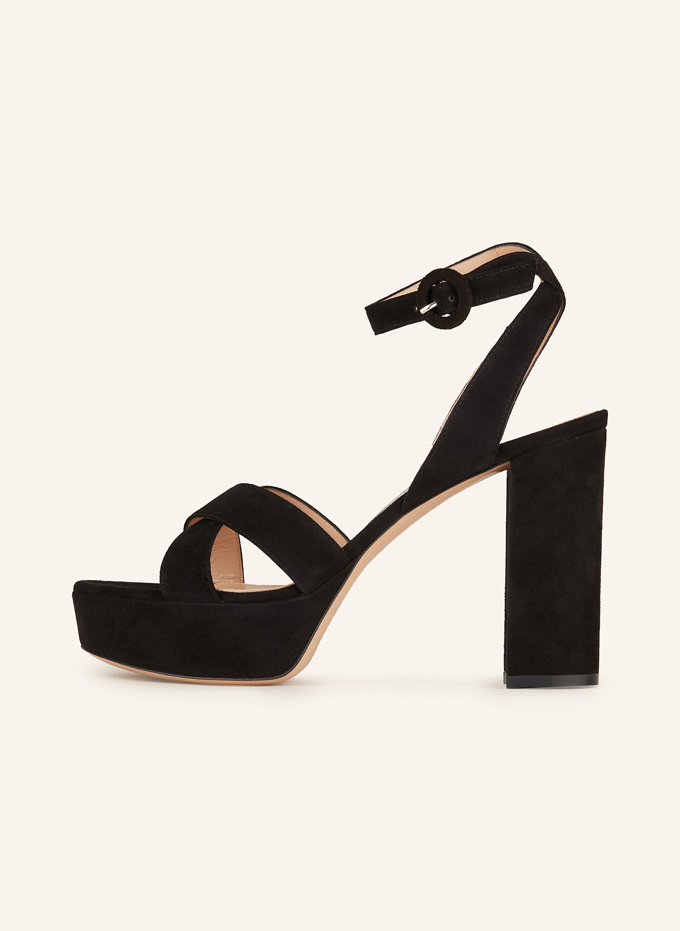 Thumbnail - Gianvito Rossi Plateau-Sandaletten Sandal schwarz