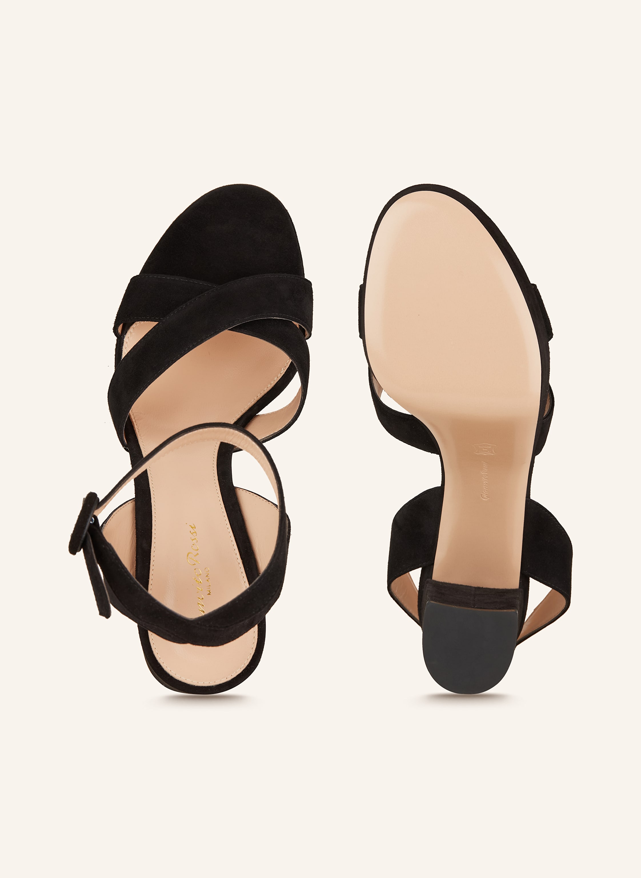 Thumbnail - Gianvito Rossi Plateau-Sandaletten Sandal schwarz