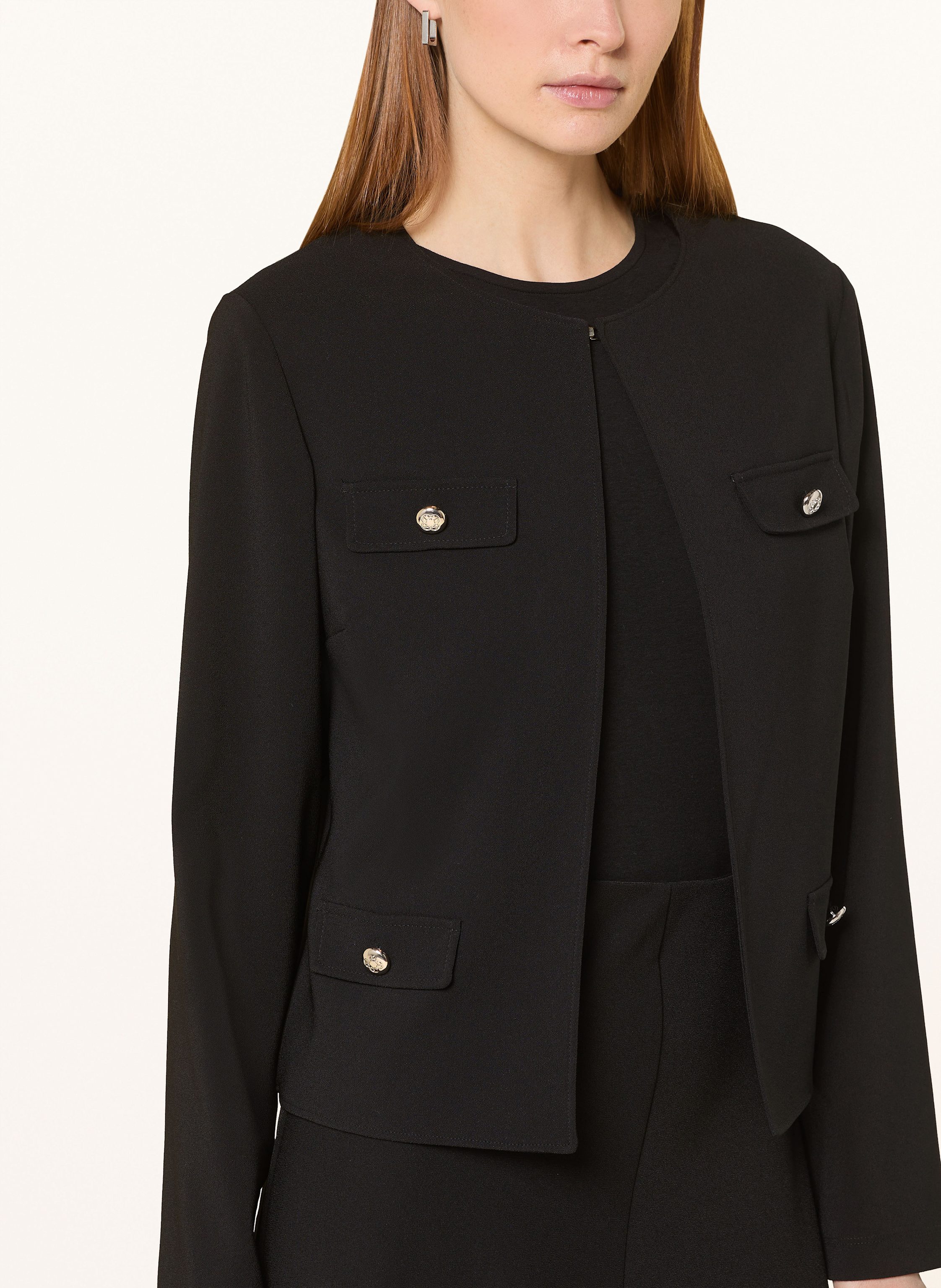 Thumbnail - Elena Miro Kastenjacke schwarz