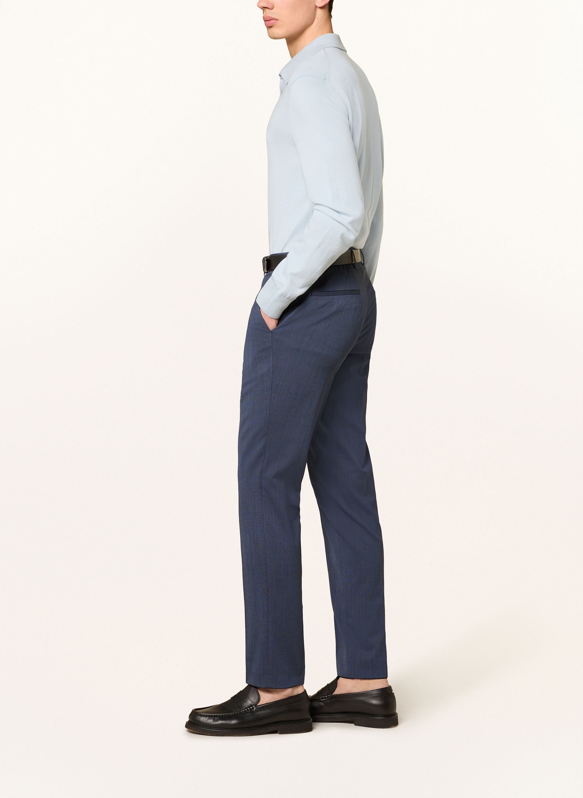 Thumbnail - Boss Anzughose Genius Slim Fit blau