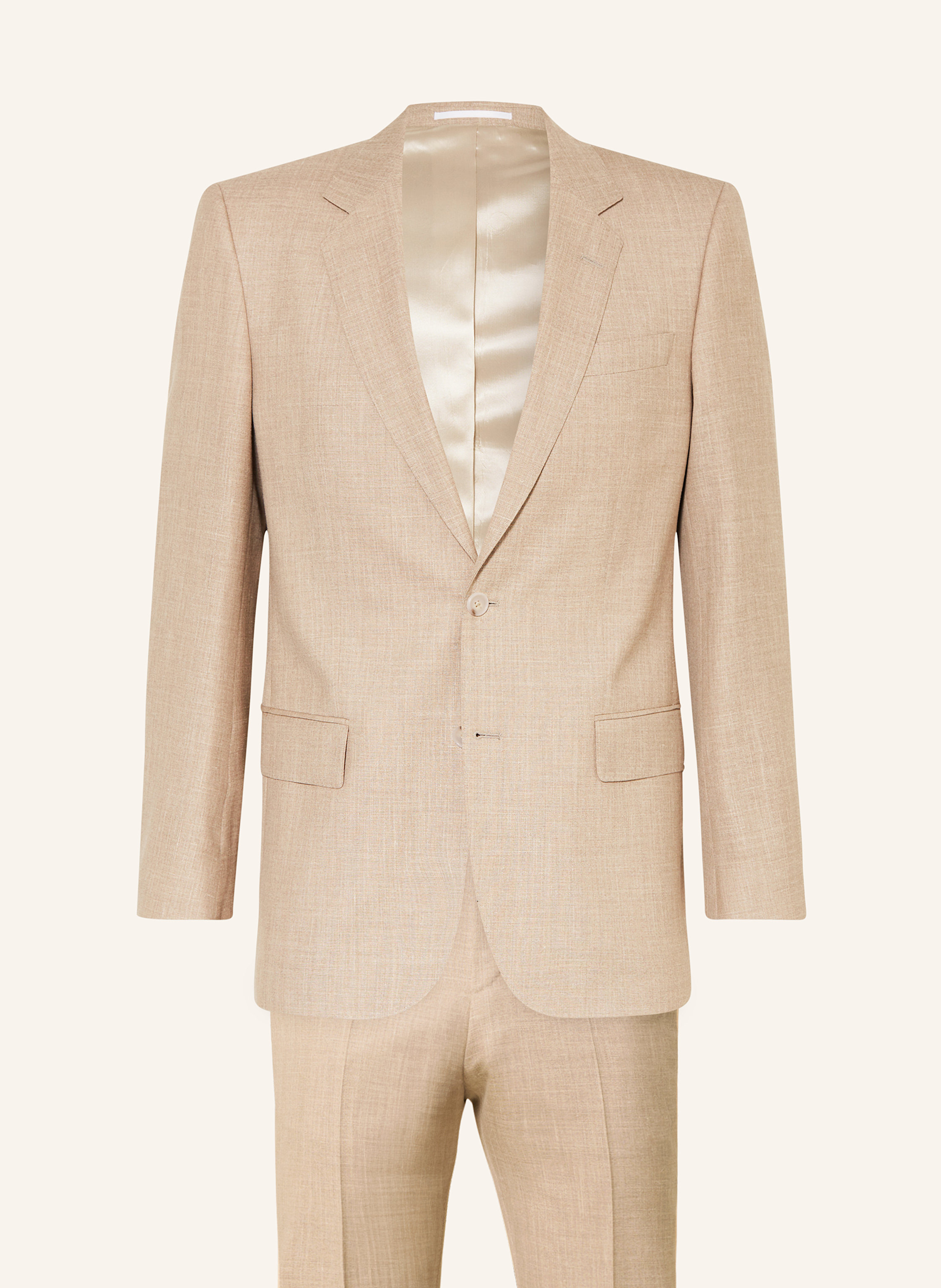 Boss Boss Anzug Slim Fit beige in 288 OPEN BEIGE