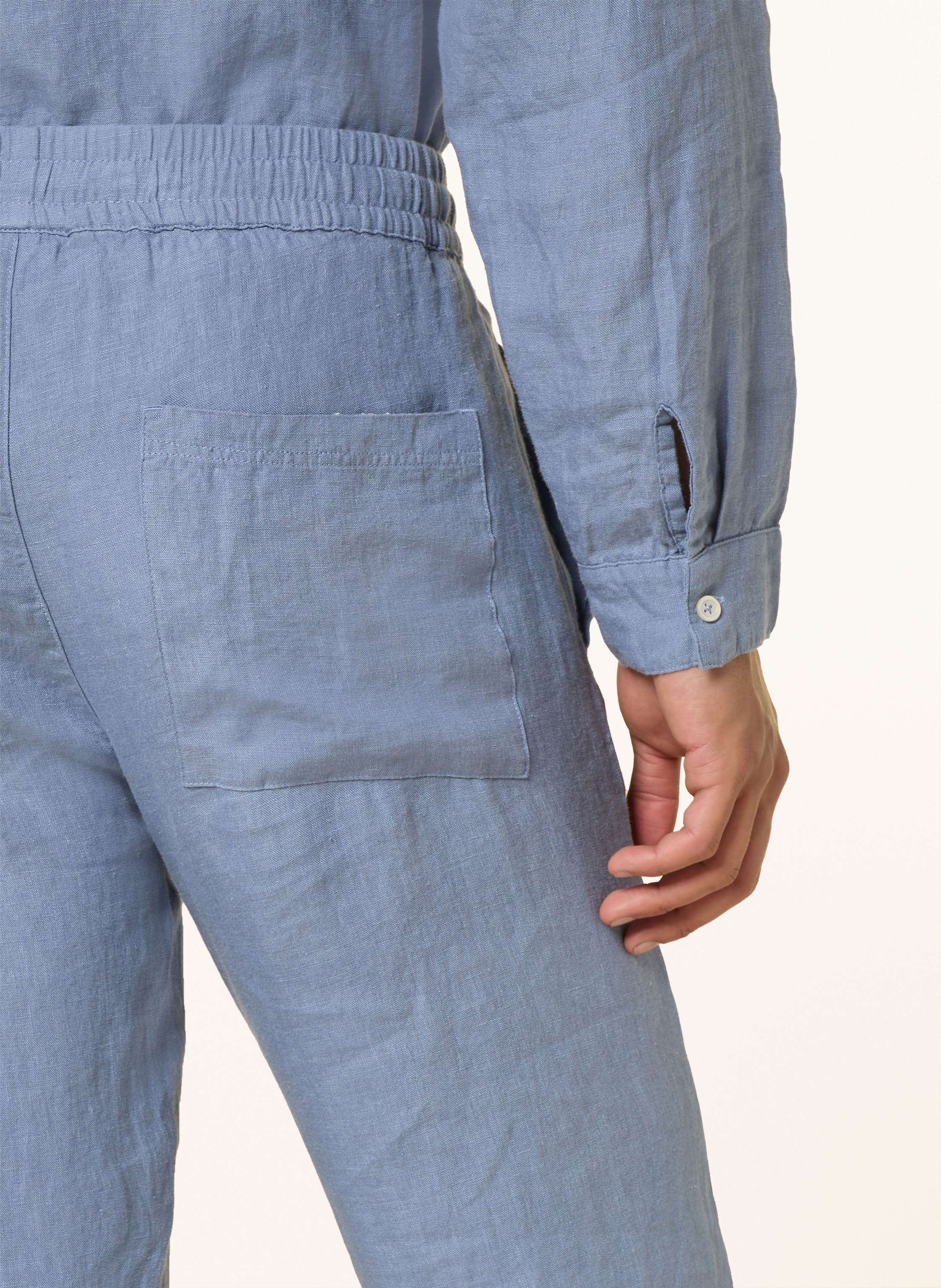 Thumbnail - Juvia Leinenhose Billy Slim Fit blau