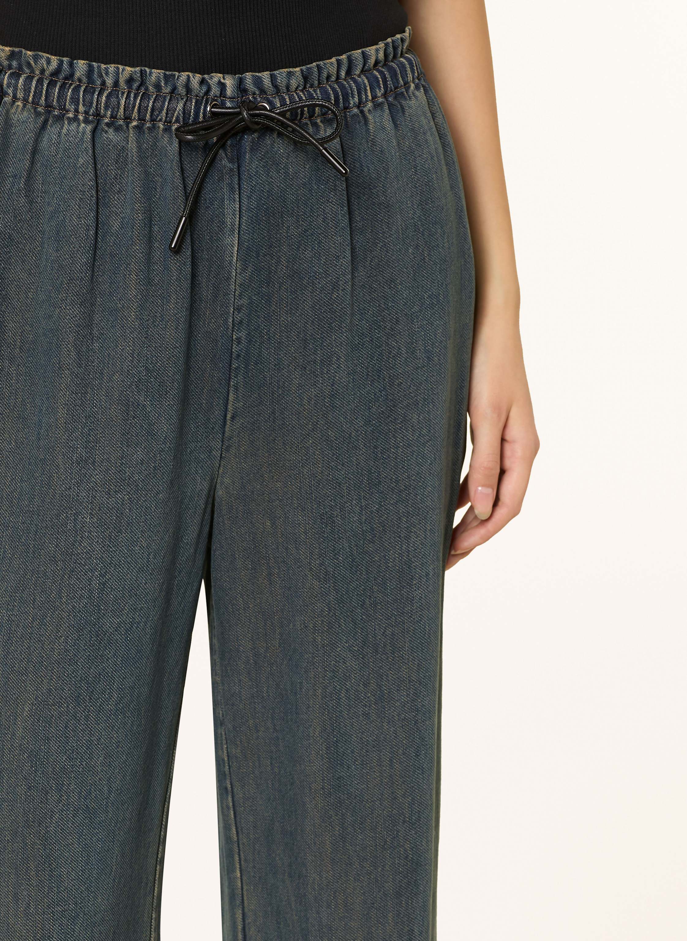 Thumbnail - Samsøe Samsøe Marlenehose Satopiarya blau