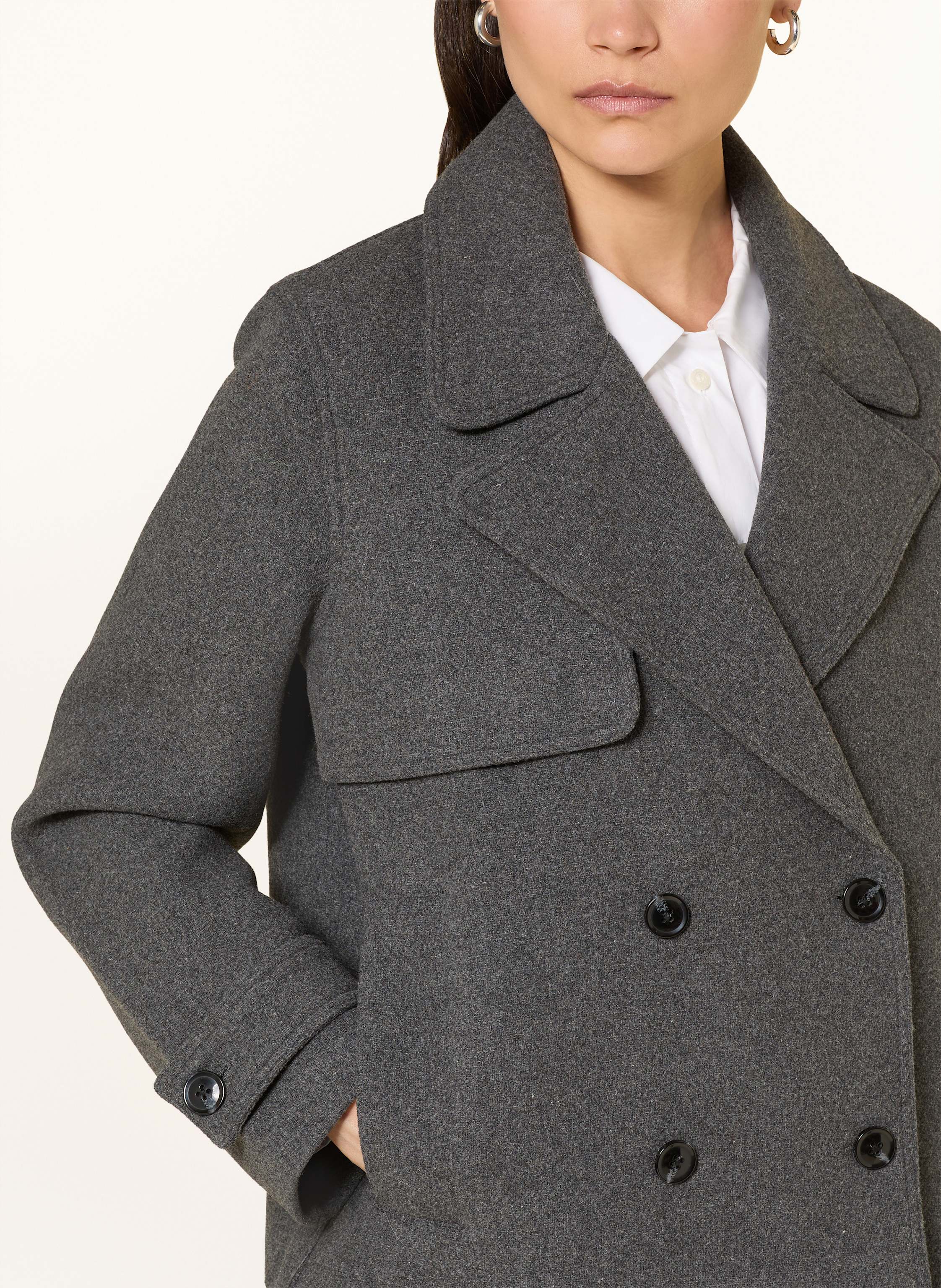 Thumbnail - Samsøe  Samsøe Kastenjacke Samarta grau