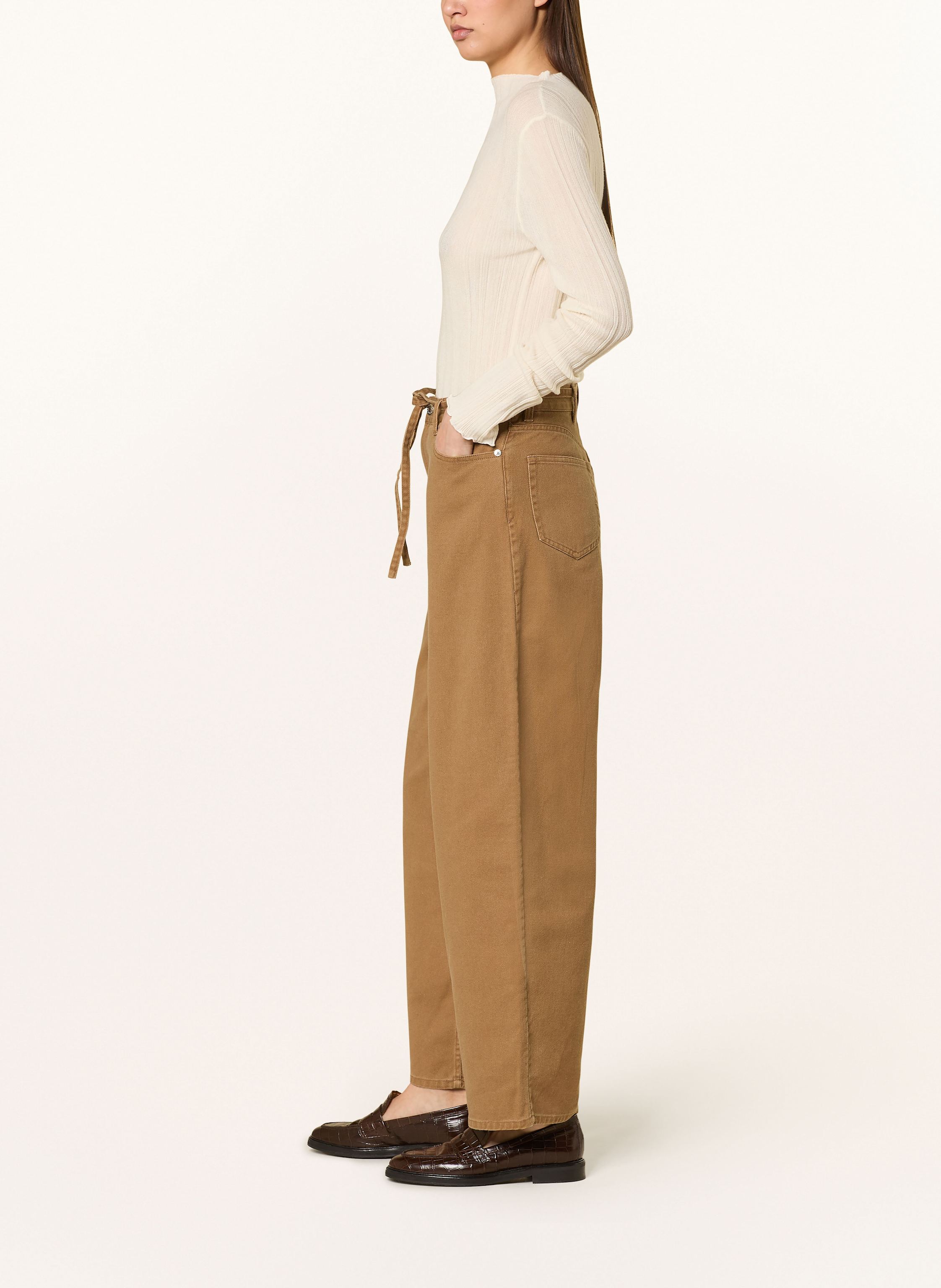 Thumbnail - Samsøe  Samsøe Barrel Jeans Saharper braun