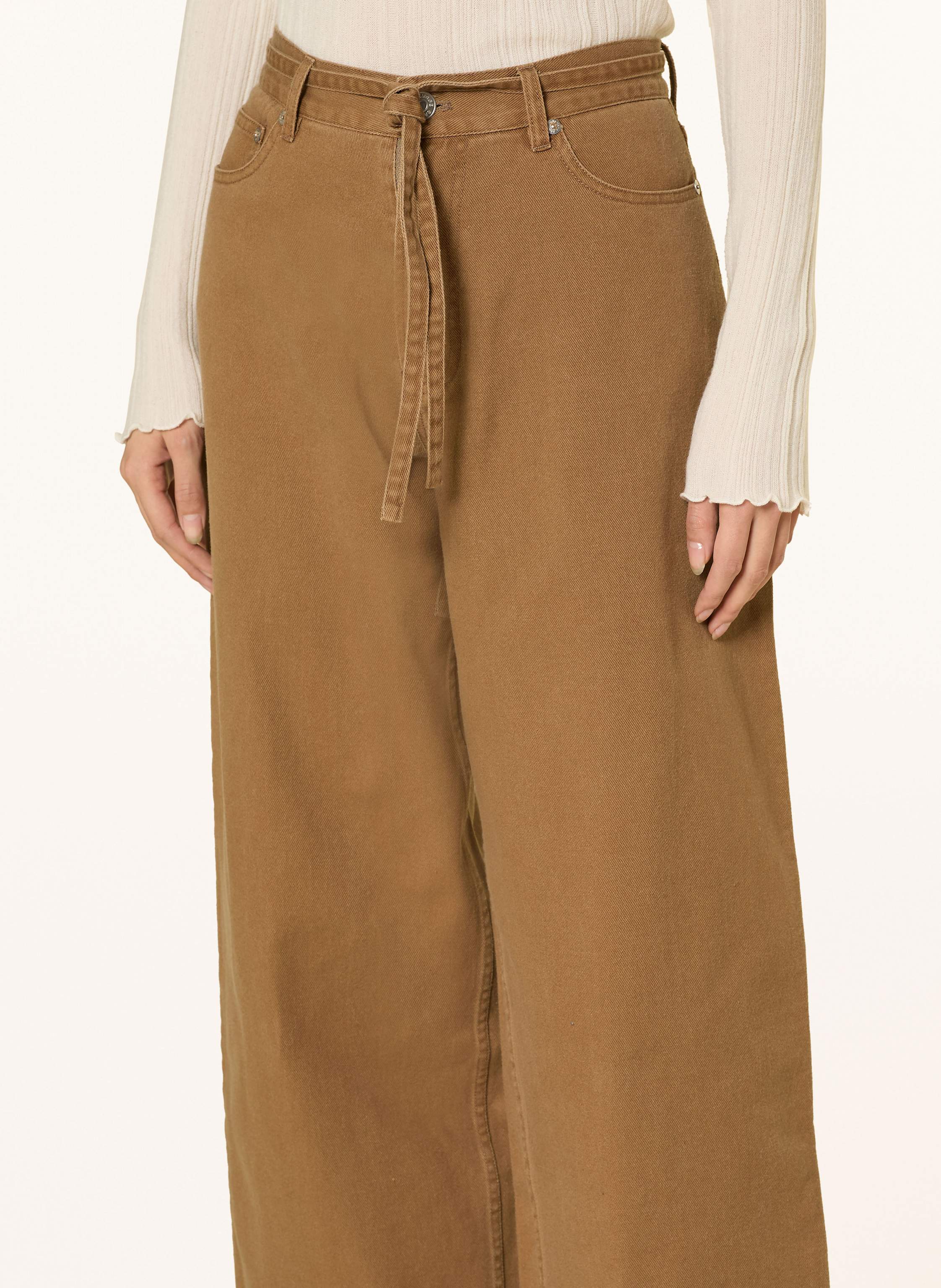 Thumbnail - Samsøe  Samsøe Barrel Jeans Saharper braun