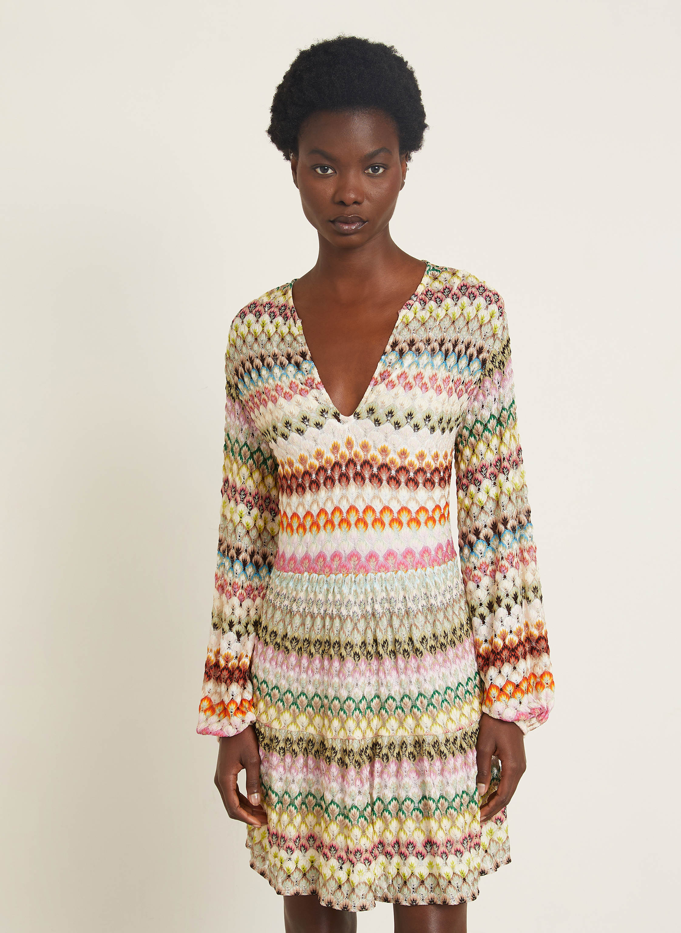 Thumbnail - Missoni Kleid pink