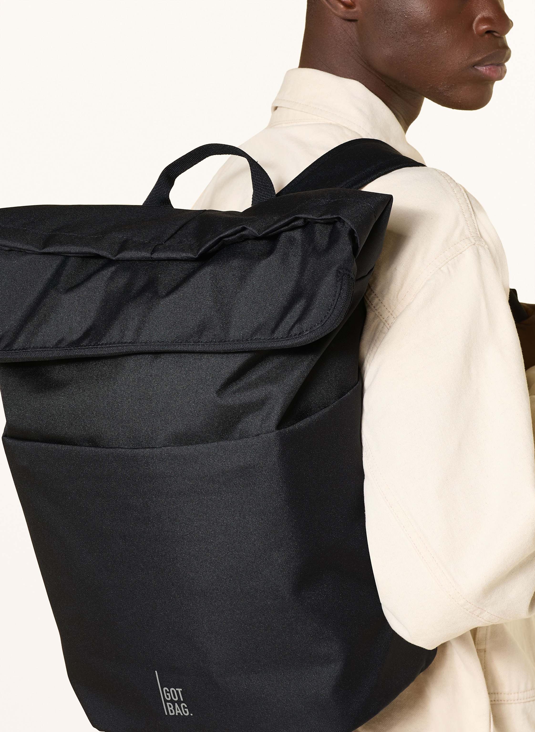 Thumbnail - Got Bag Rucksack Barrel Mit Laptop-Fach schwarz