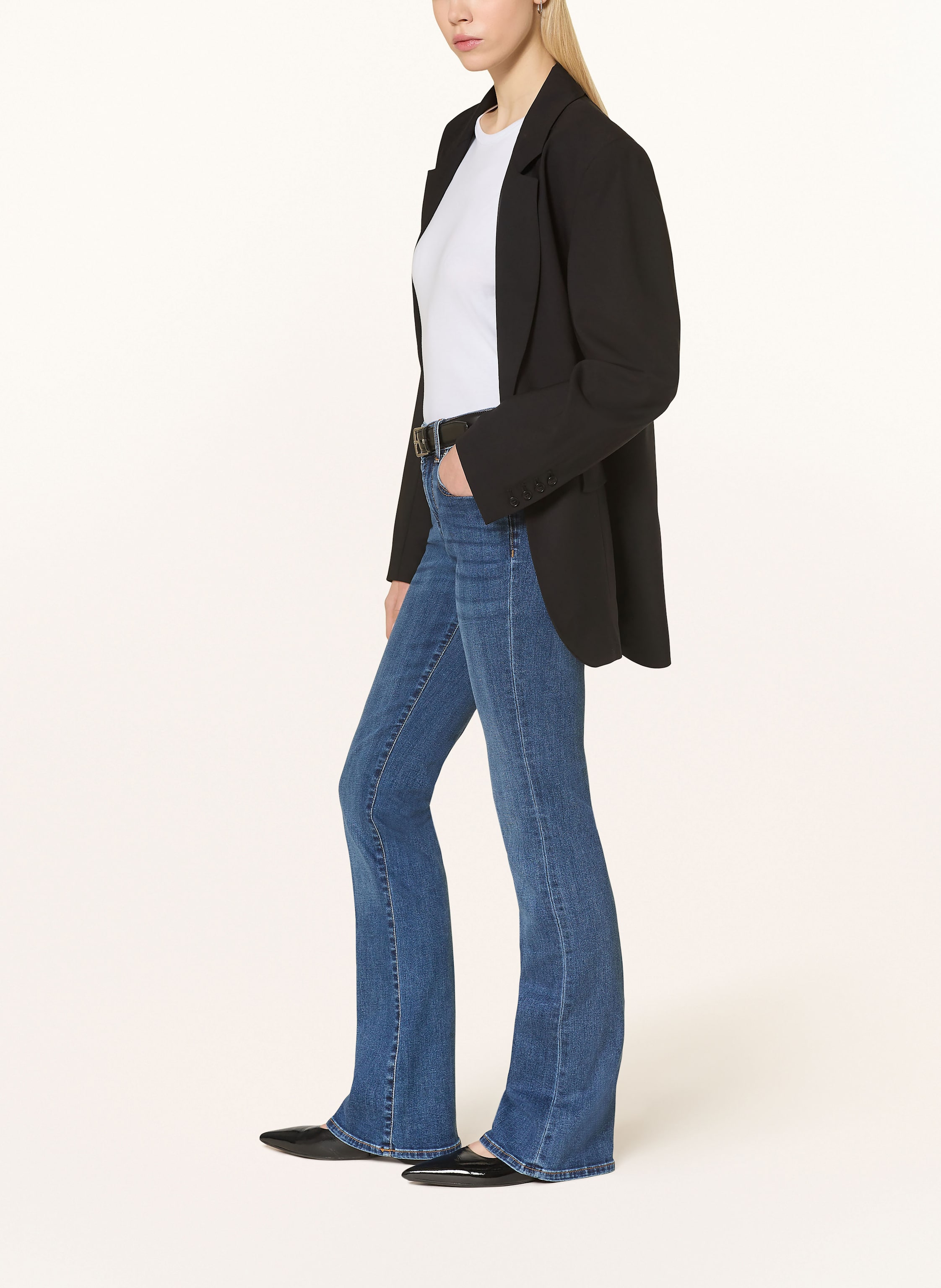 Thumbnail - 7 For All Mankind Bootcut Jeans Bootcut blau