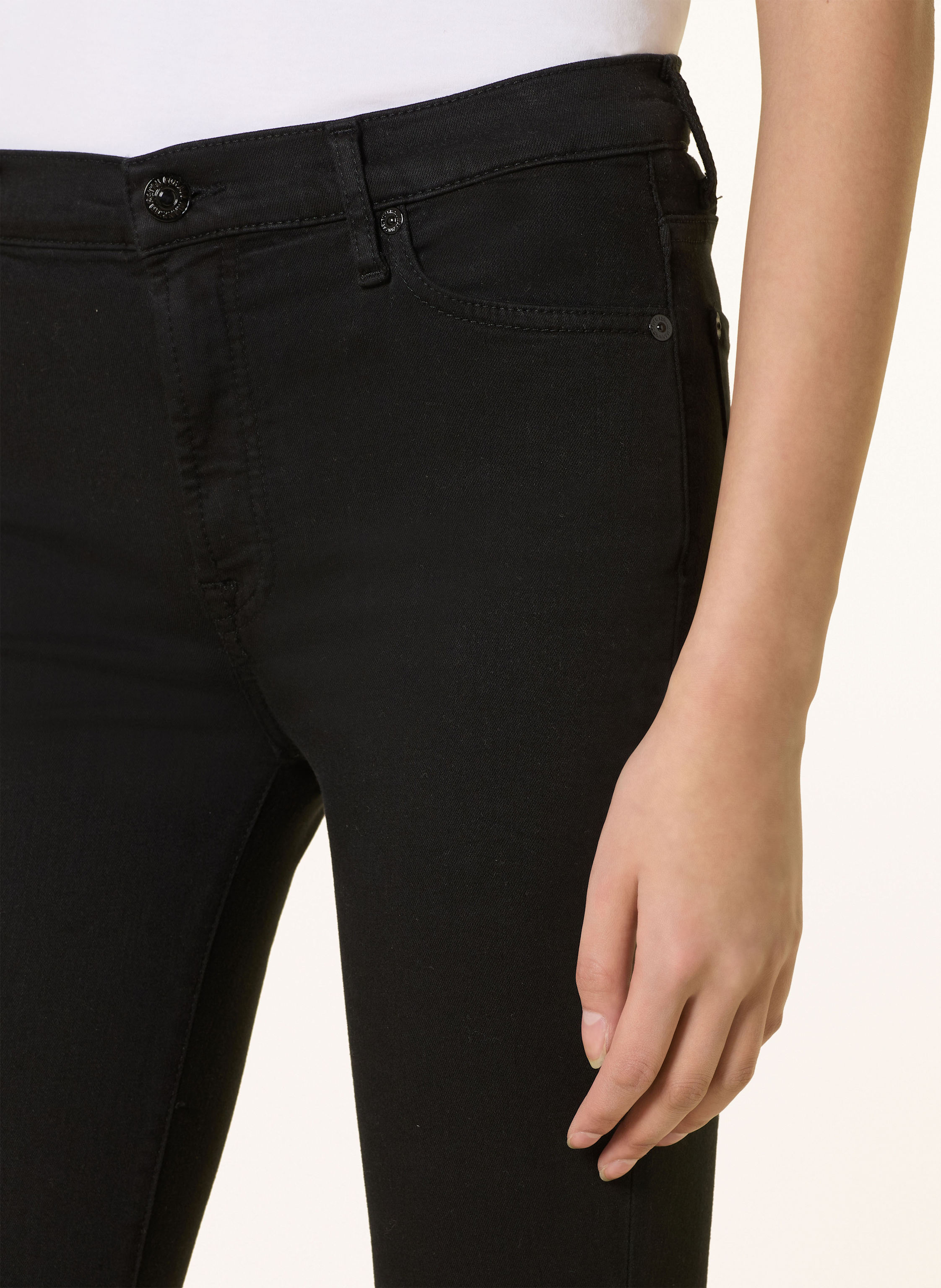 Thumbnail - 7 For All Mankind Skinny Jeans Hw Skinny schwarz