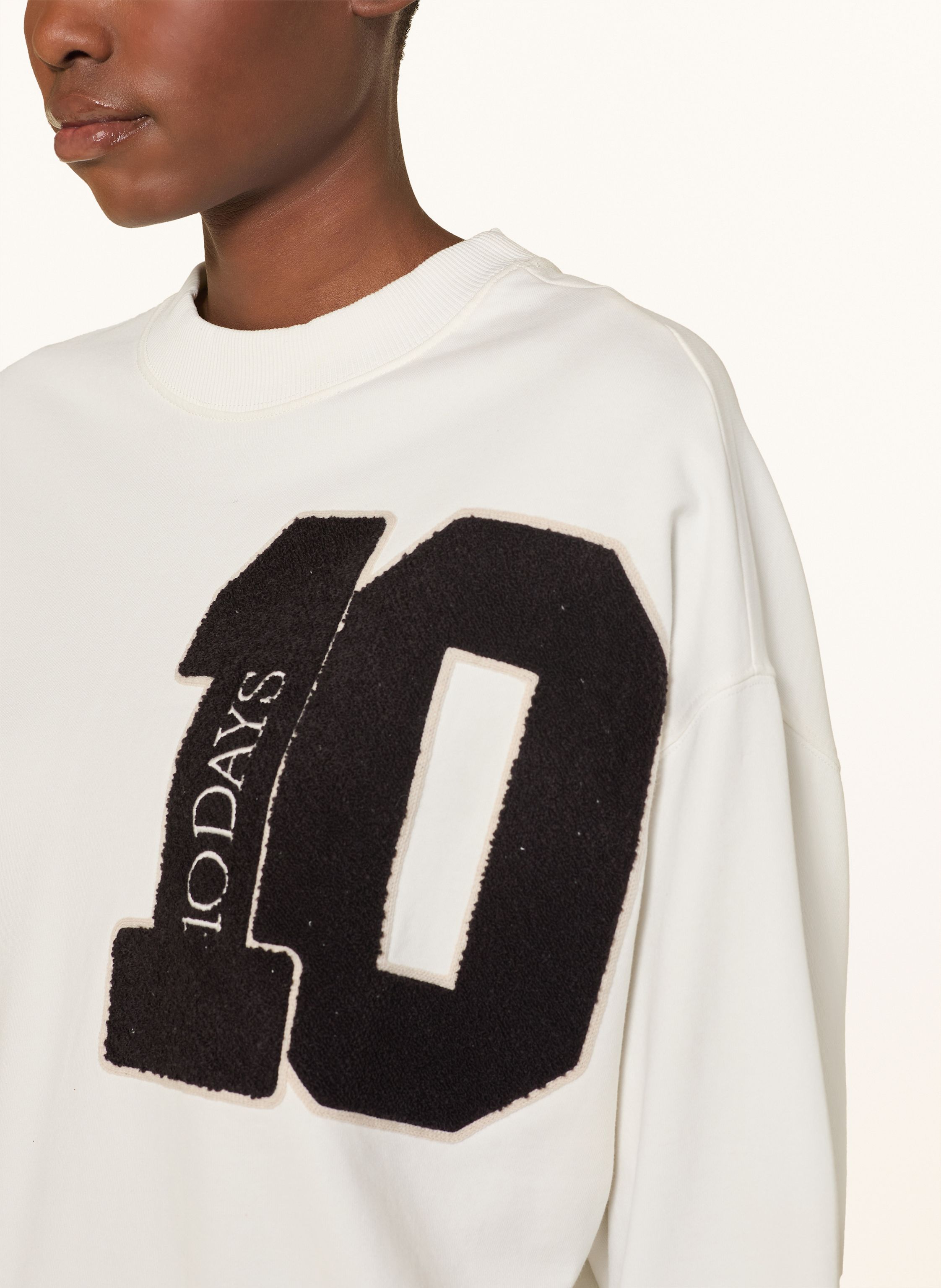 Thumbnail - 10days Sweatshirt weiss