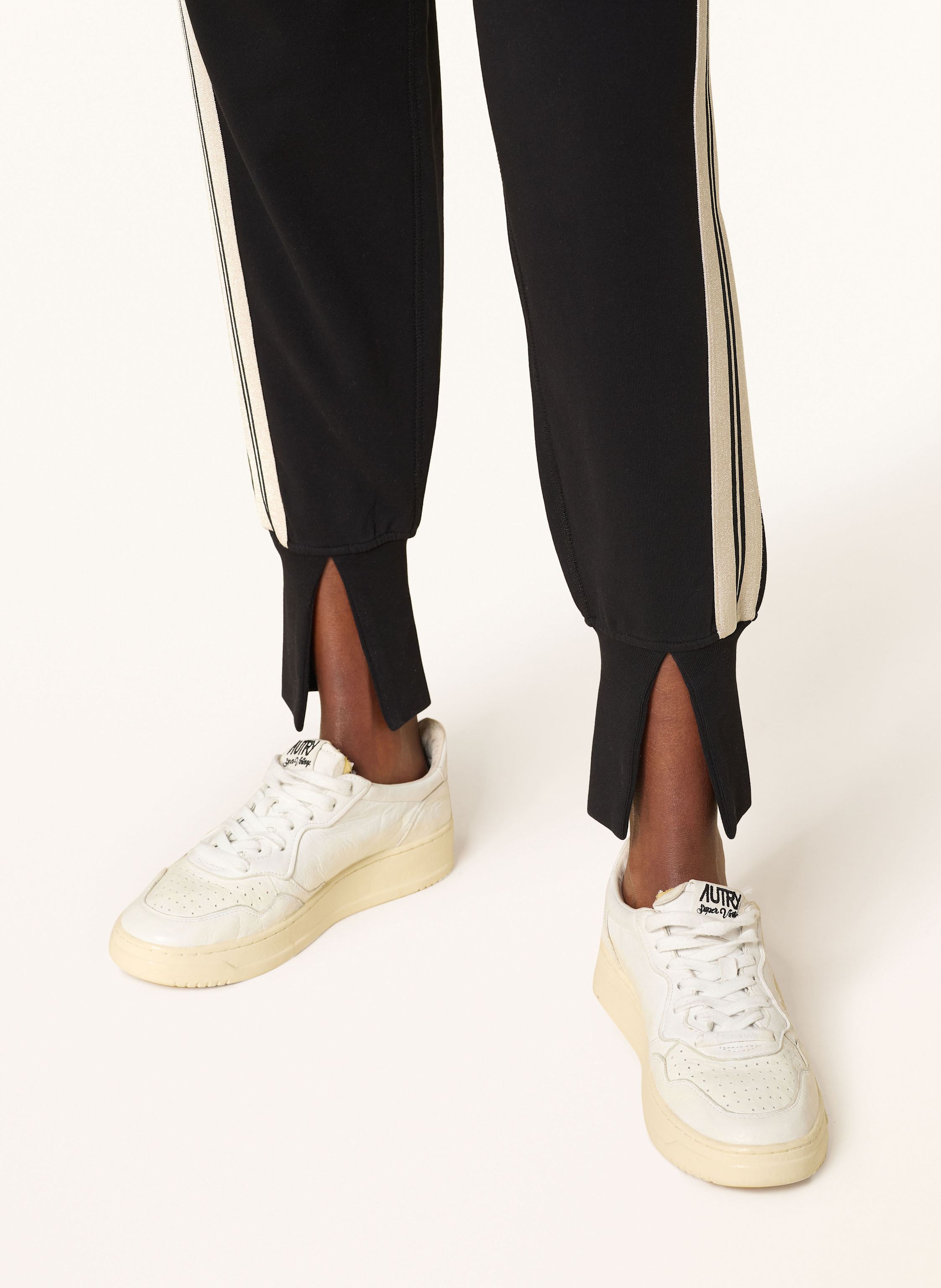 Thumbnail - 10days Sweatpants Mit Galonstreifen schwarz