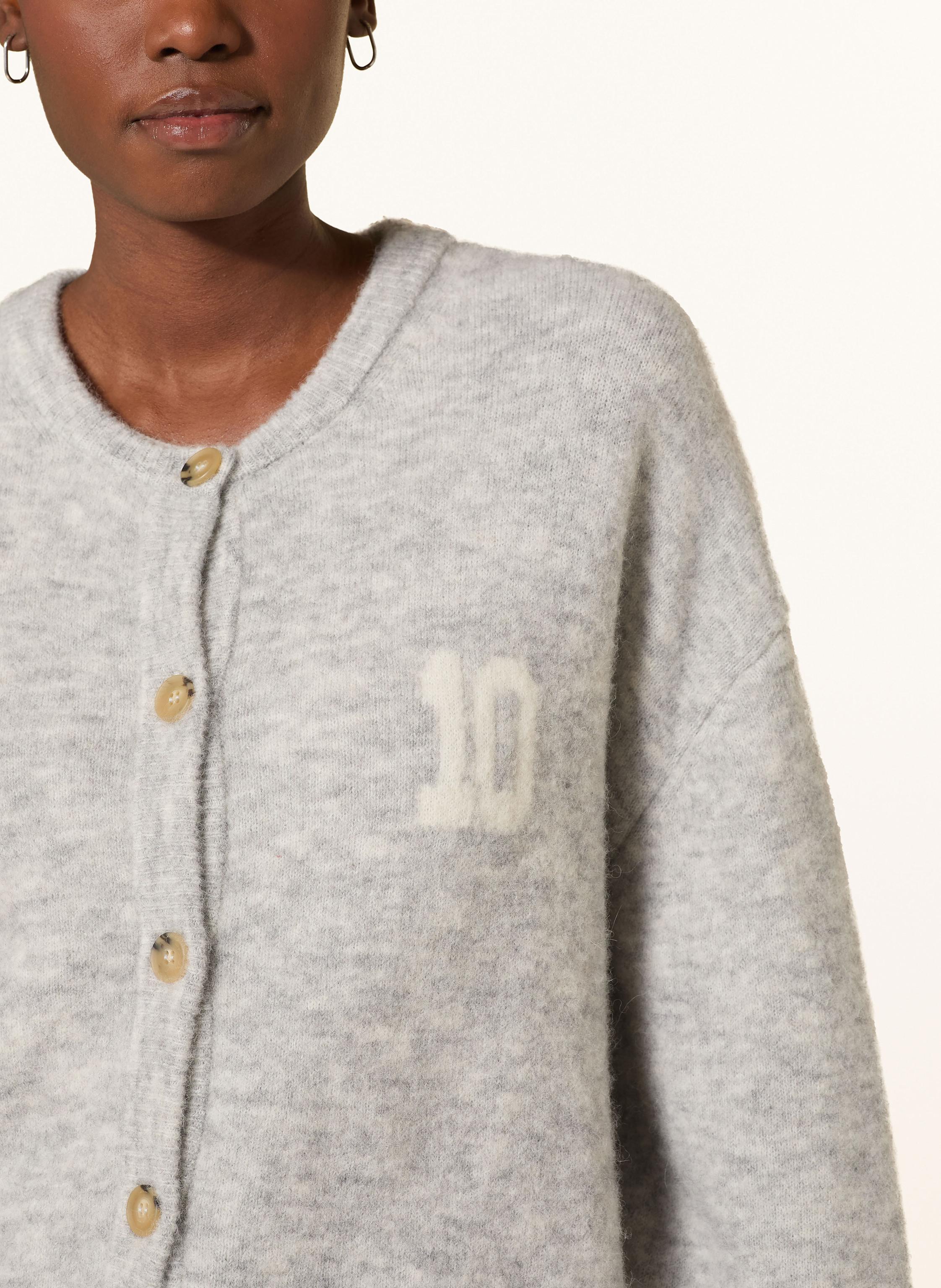 Thumbnail - 10days Strickjacke Mit Alpaka grau