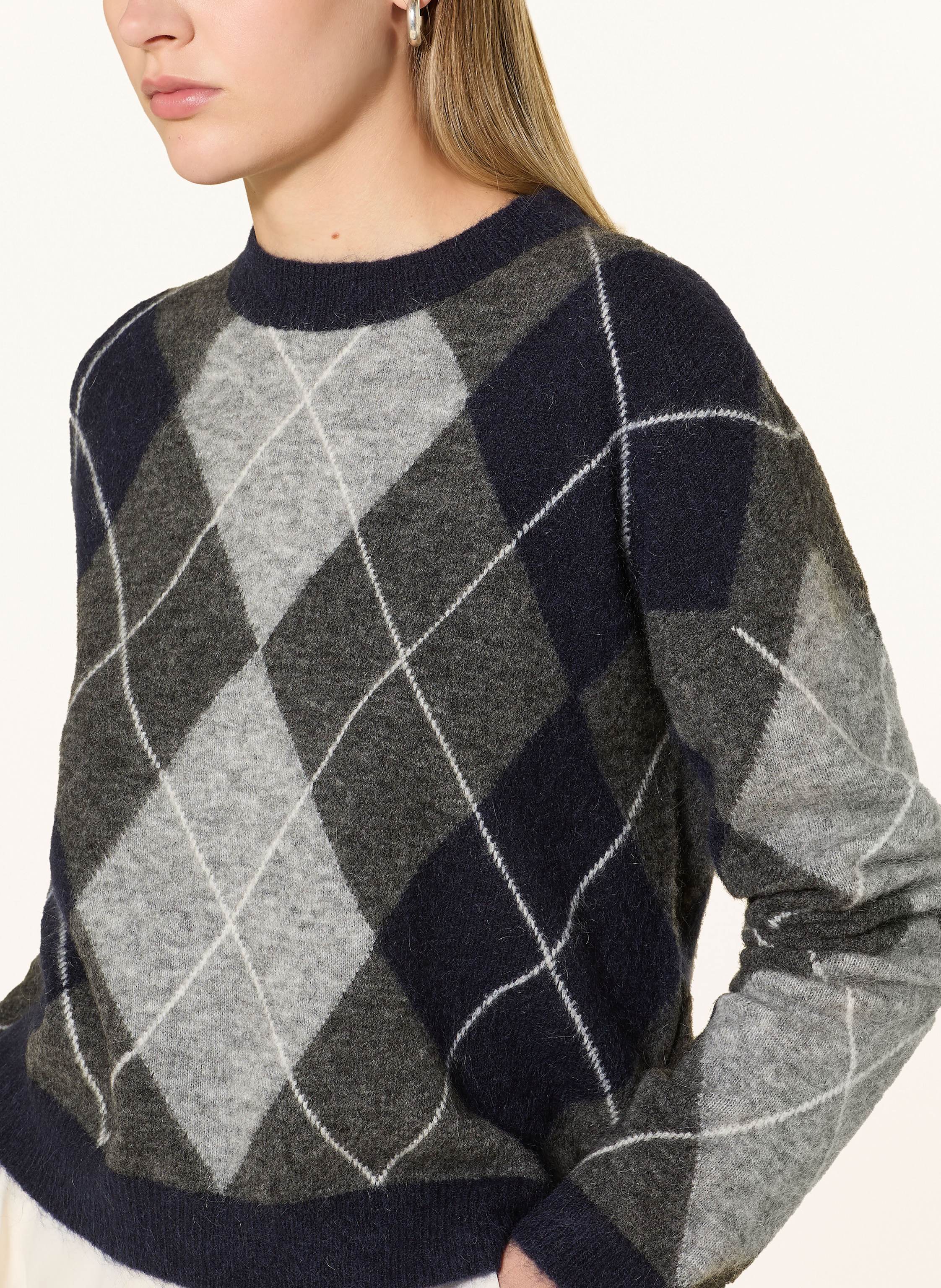 Thumbnail - Darling Harbour Pullover Mit Mohair grau