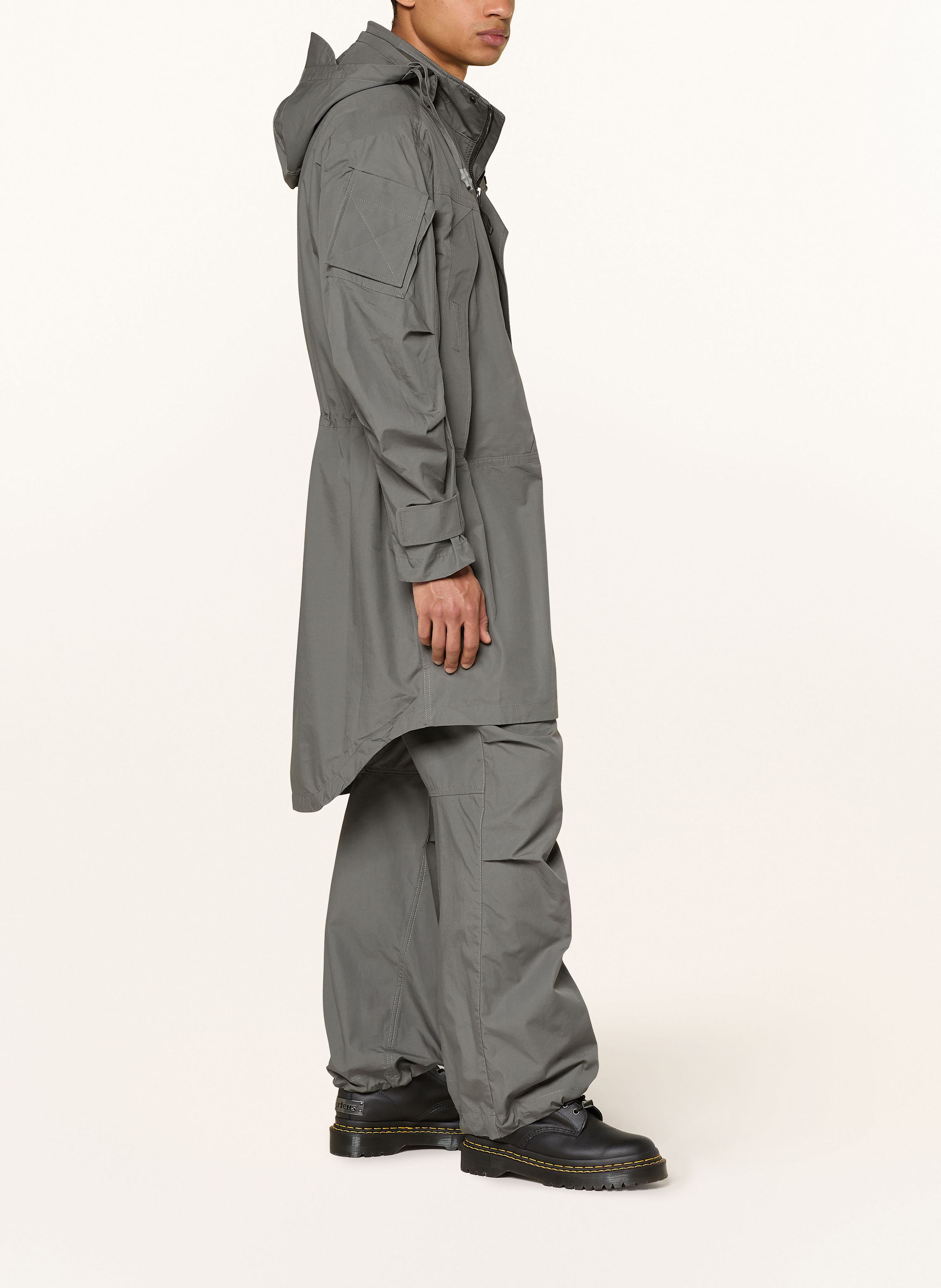 Thumbnail - G-Star Parka Balloon Shell Mit Abnehmbarer Kapuze grau