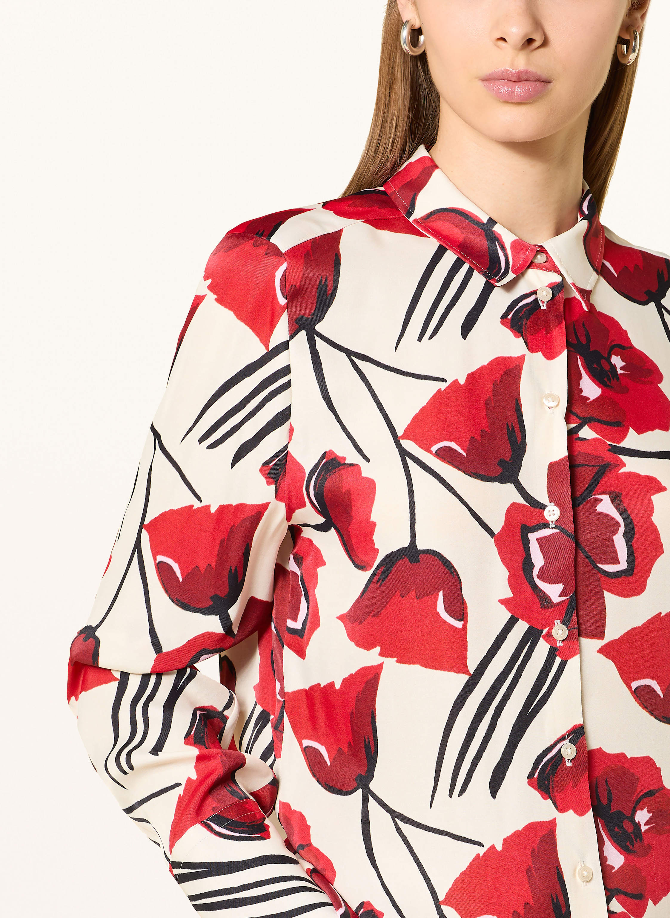 Thumbnail - Eterna Hemdbluse beige