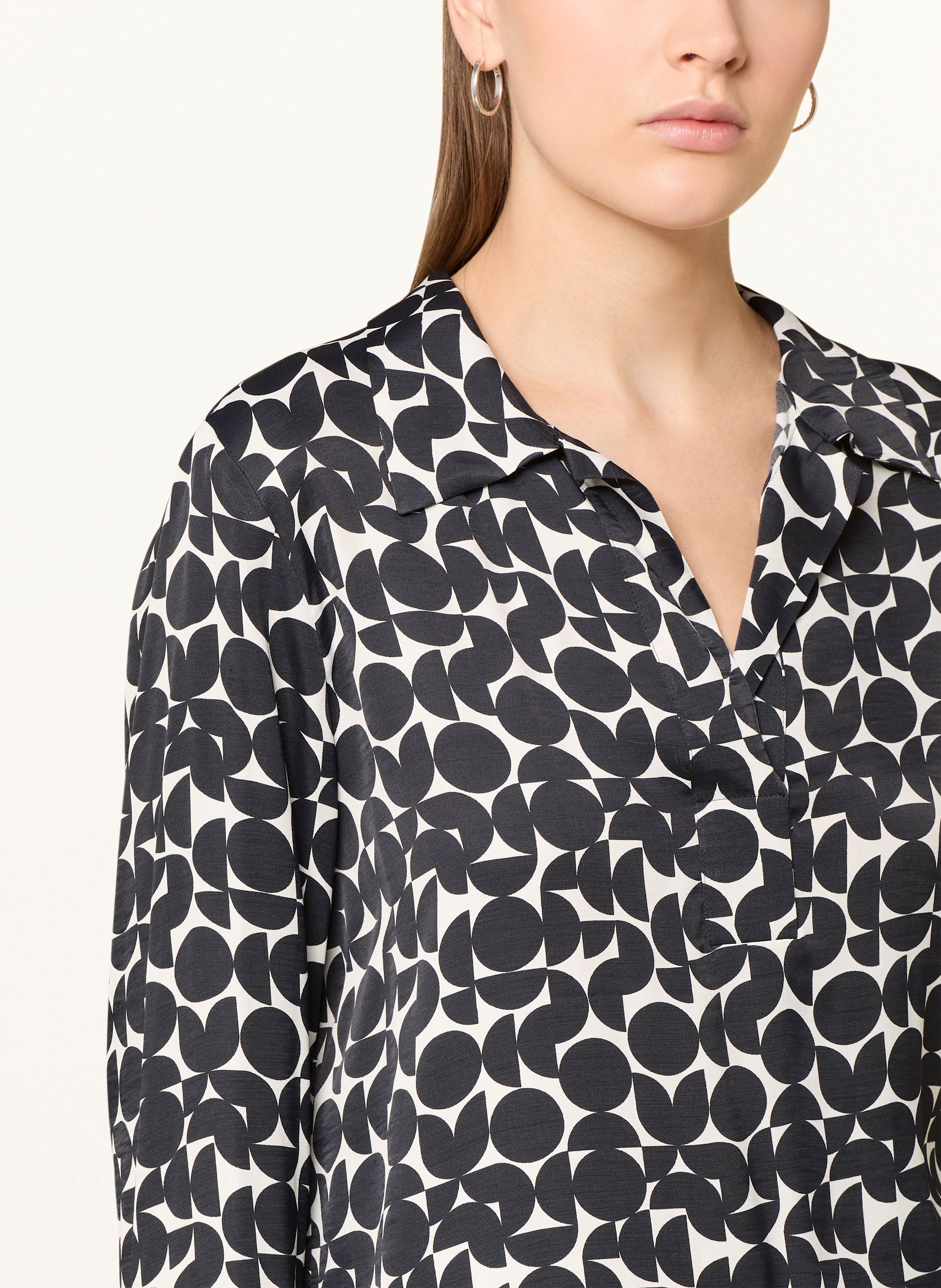 Thumbnail - Eterna Blusenshirt Aus Satin weiss