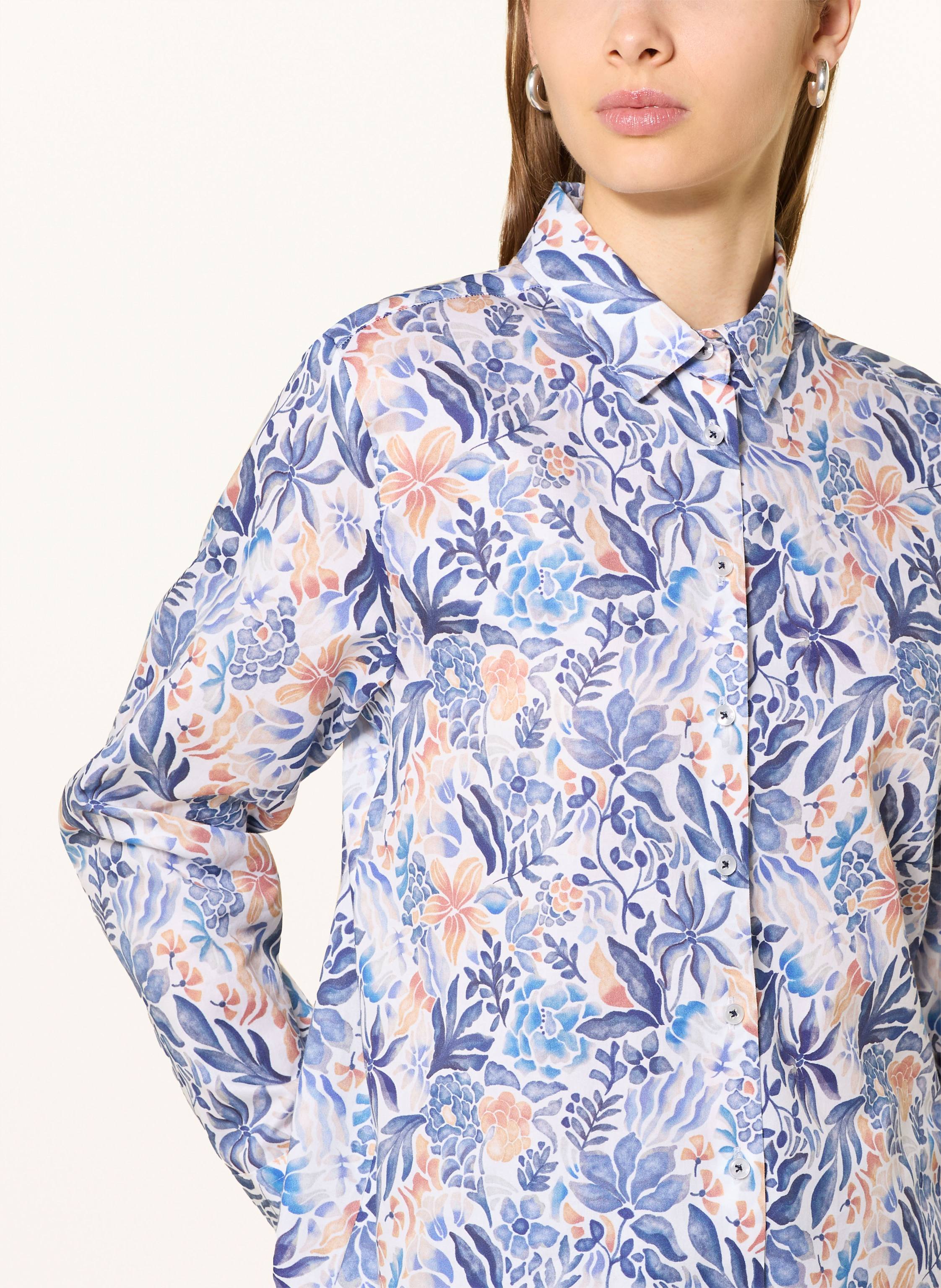 Thumbnail - Eterna Hemdbluse blau