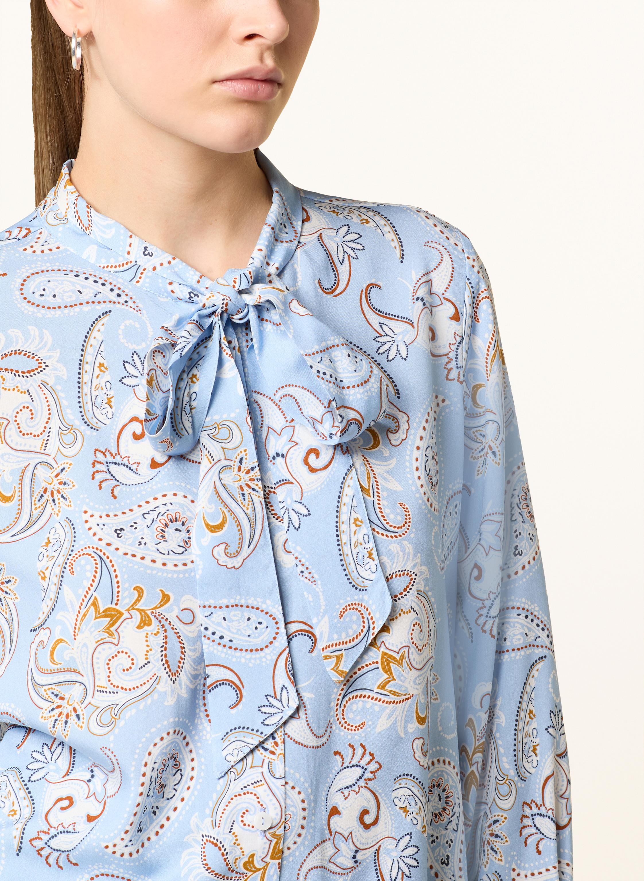 Thumbnail - Eterna Schluppenbluse blau