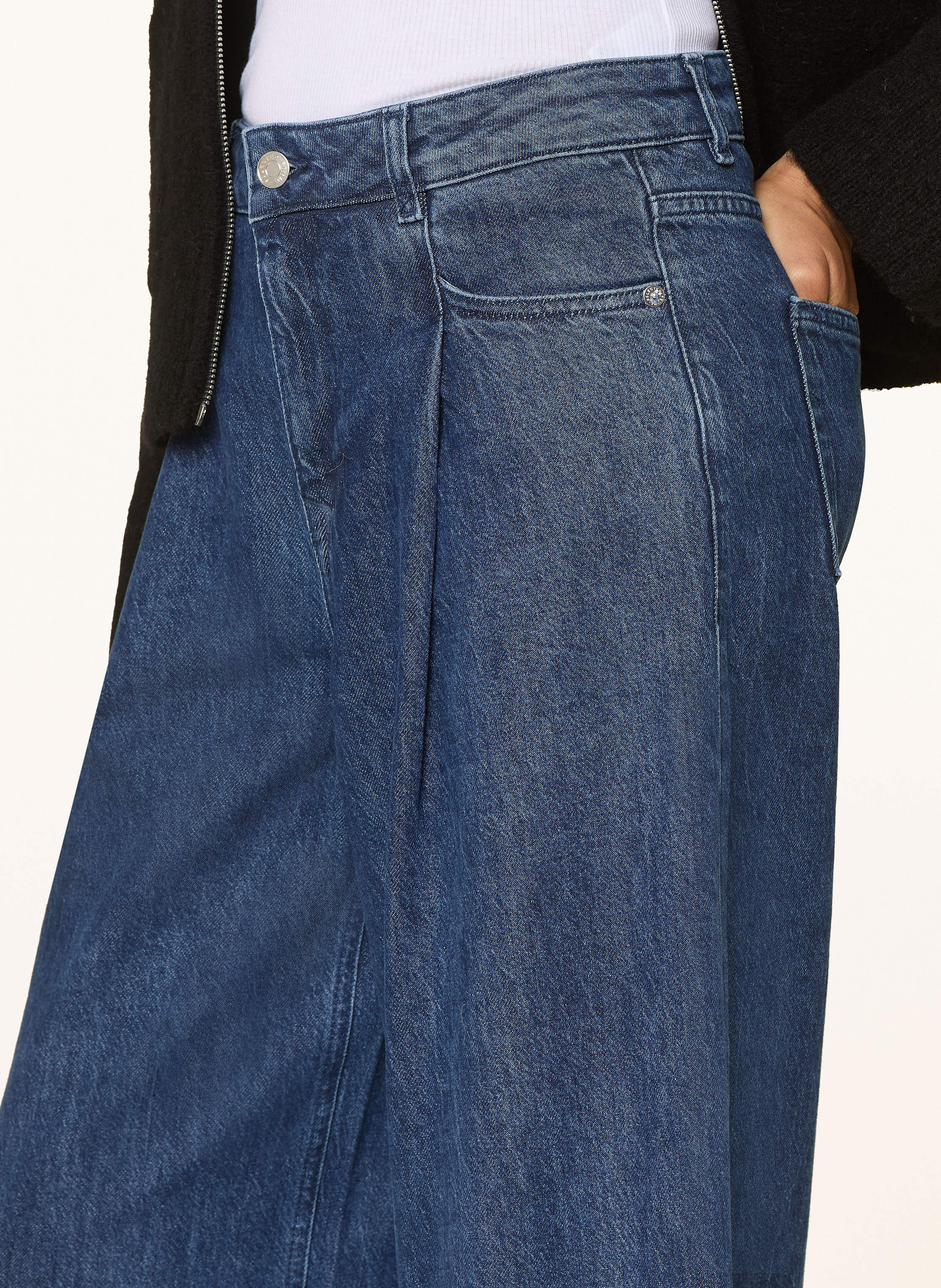 Thumbnail - Selected Femme Wide Leg Jeans blau